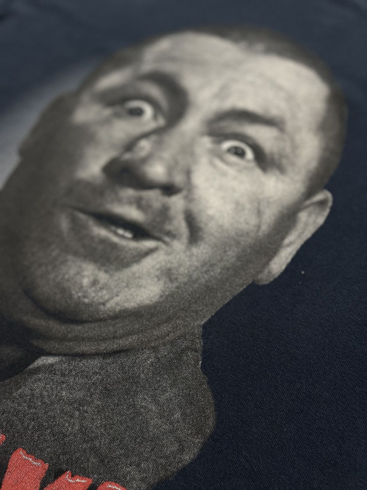 Vintage The 3 Stooges Curley " Why Soitenly!" Graphic Y2k Tee Size US M / EU 48-50 / 2 - 6 Thumbnail