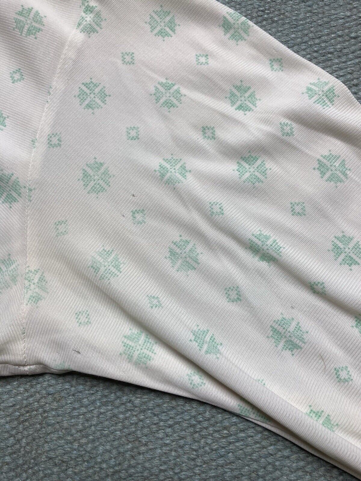 Sears × Vintage 70s button shirt lightweight poly blend geometric diamonds M Size US M / EU 48-50 / 2 - 10 Thumbnail
