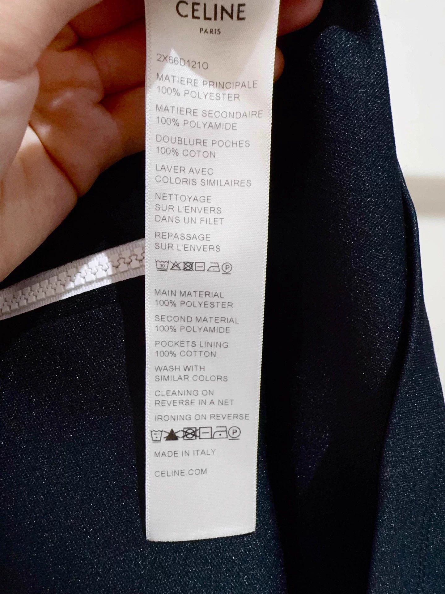 Celine Celine Women's Black Dress Coat Size S Size S / US 4 / IT 40 - 7 Thumbnail