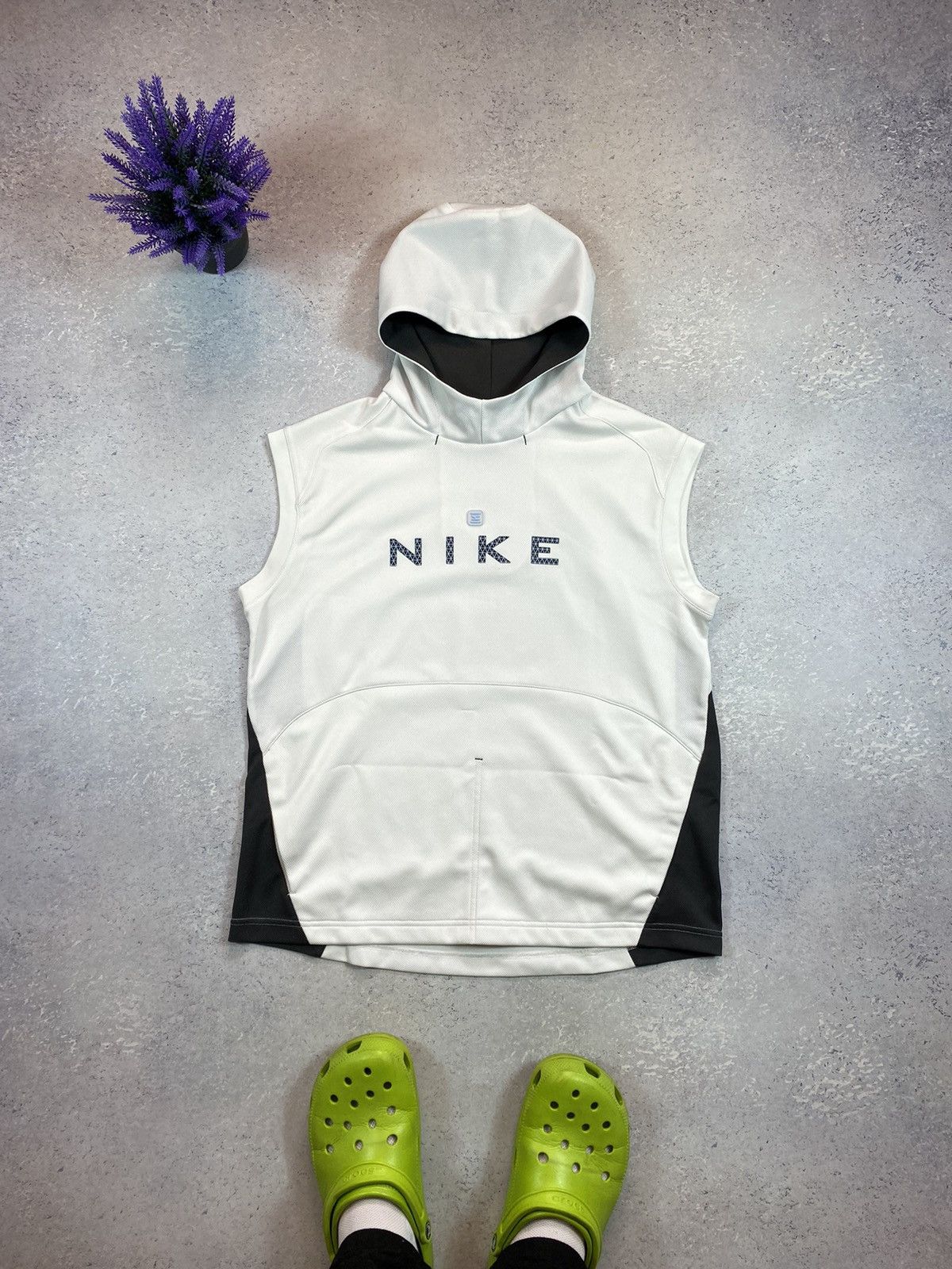 Nike × Vintage Vintage Kids Nike Shox White T-shirt With Logo Size US S / EU 44-46 / 1 - 2 Thumbnail