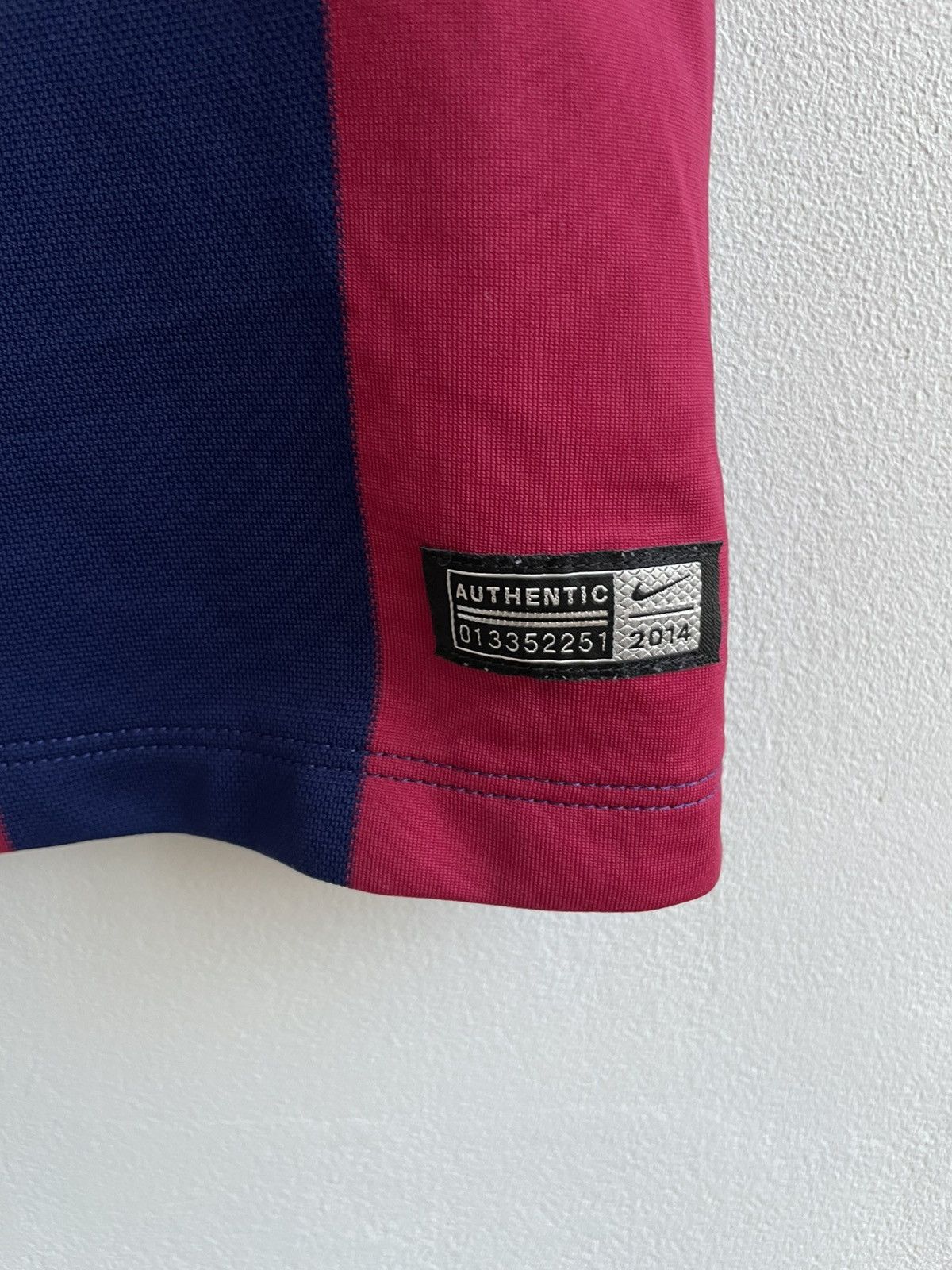Nike Barcelona 2014 2015 Home Shirt Football Soccer Jersey Nike Size XS / US 0-2 / IT 36-38 - 6 Thumbnail