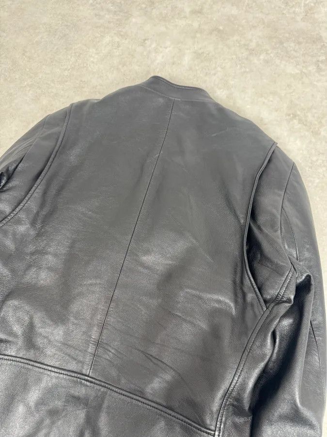 Balenciaga AW2012 Balenciaga Perfecto Pure Black Leather Jacket Size US M / EU 48-50 / 2 - 8 Thumbnail