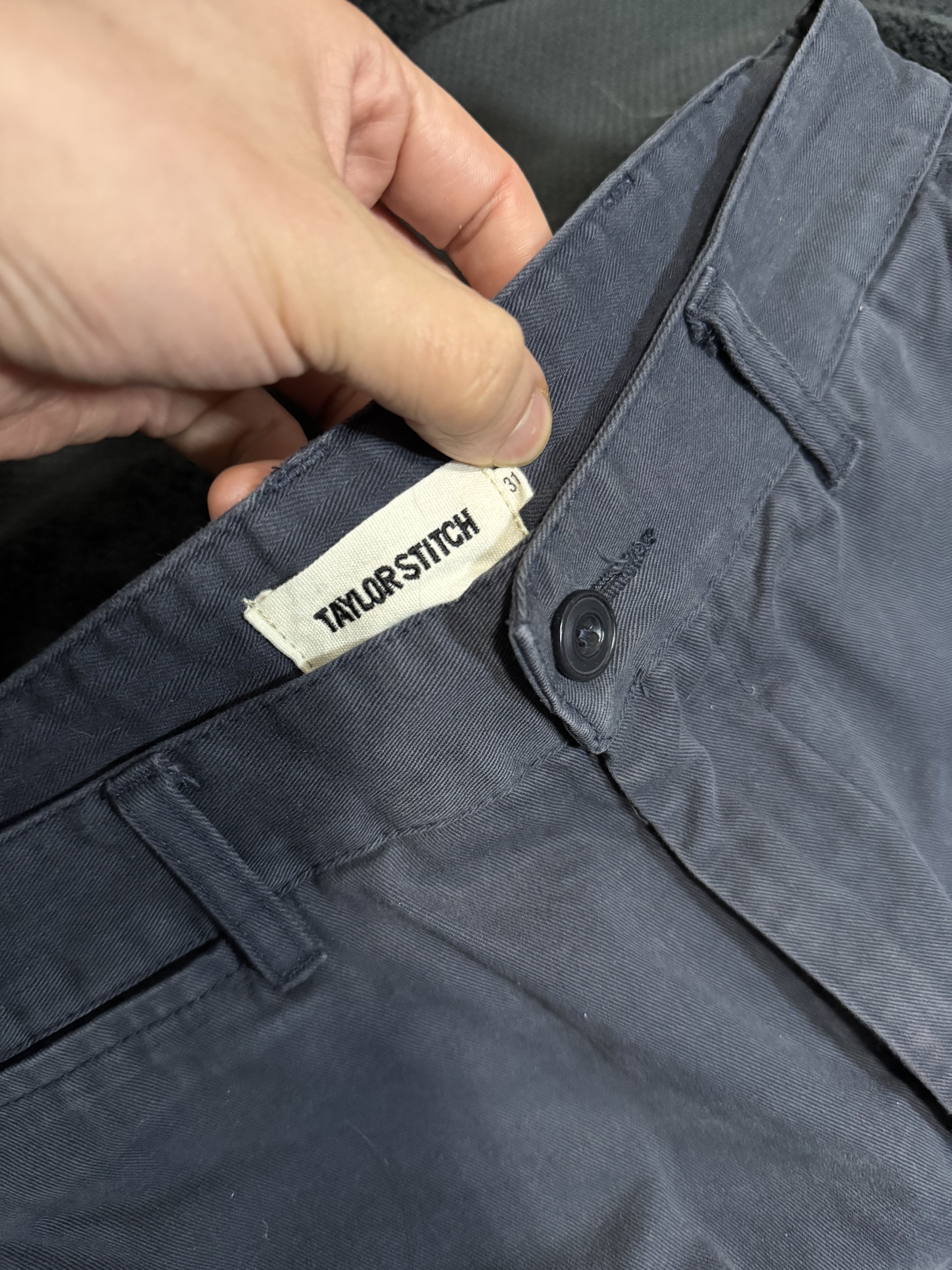 Taylor Stitch Taylor Stitch Slim Foundation Pant // Organic Navy Size US 31 - 2 Thumbnail
