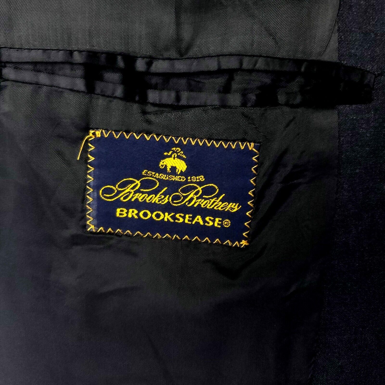 Brooks Brothers Vintage Brooks Brothers Brooksease Wool 2 Button Blazer 42R Size 42R - 7 Thumbnail