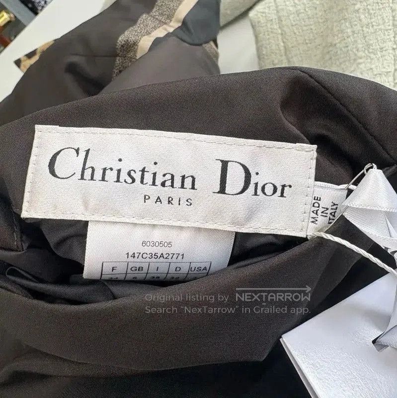 Dior Dior Brown Polyester Women's Shirt . Size XXS / US 00 / IT 34 - 3 Thumbnail