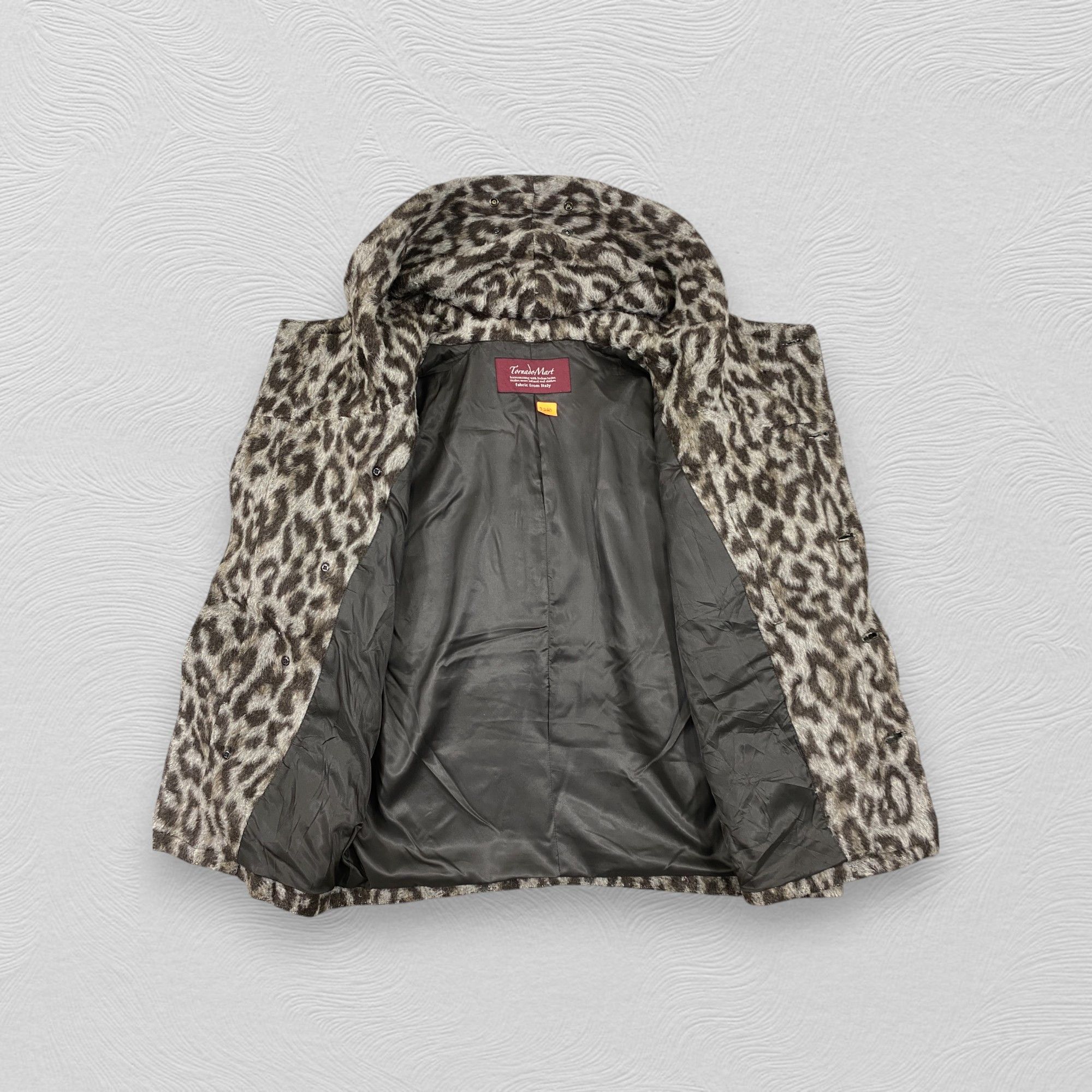 If Six Was Nine Tornado Mart Japan Leopard Fur Faux Jacket -J260 Size S / US 4 / IT 40 - 3 Thumbnail