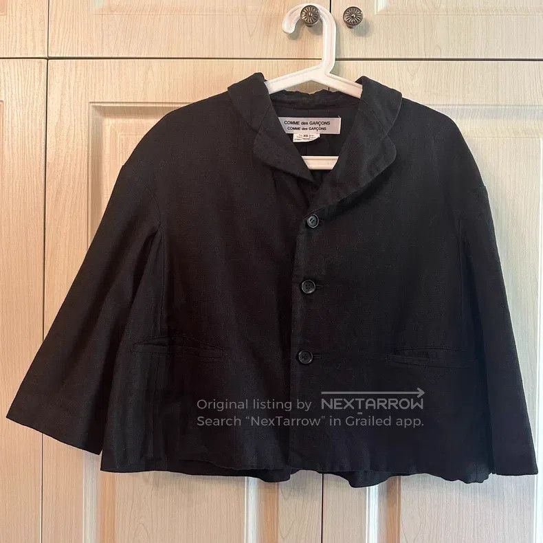 Comme des Garcons Comme Des Garcons Classic Collar Short Jacket, XS size Size XS / US 0-2 / IT 36-38 - 1 Thumbnail