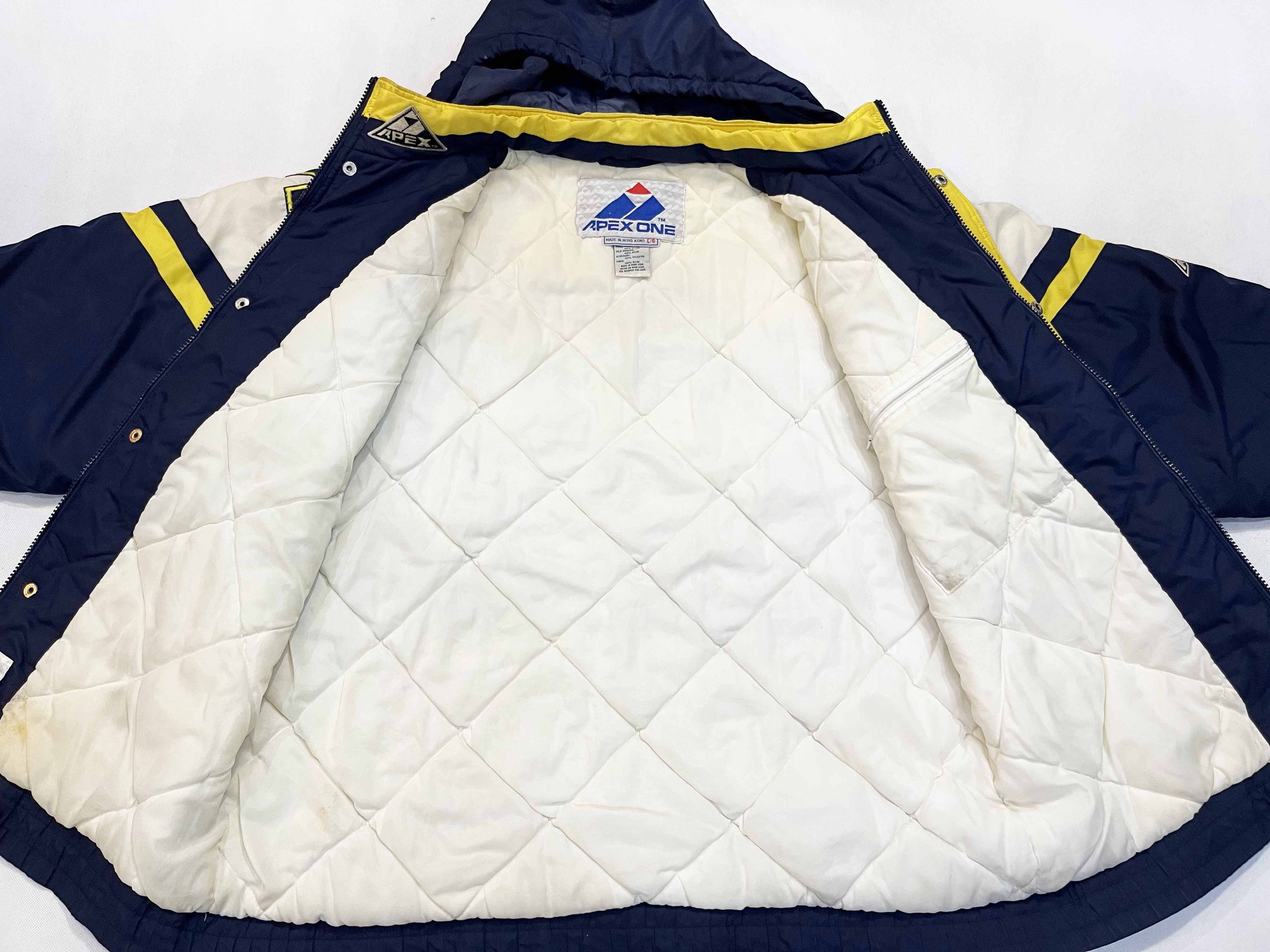 Apex One × NCAA × Vintage Vintage Apex One NCAA Michigan Wolverines Full Zip Jacket Size US L / EU 52-54 / 3 - 11 Thumbnail