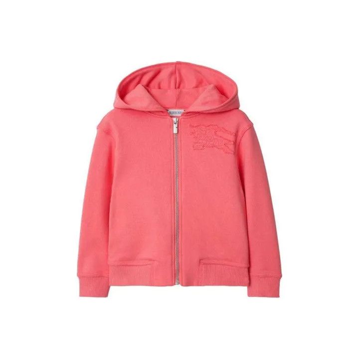 Burberry Burberry Kids Peach Hooded Sweatshirt 0079 Size M / US 6-8 / IT 42-44 - 1 Thumbnail