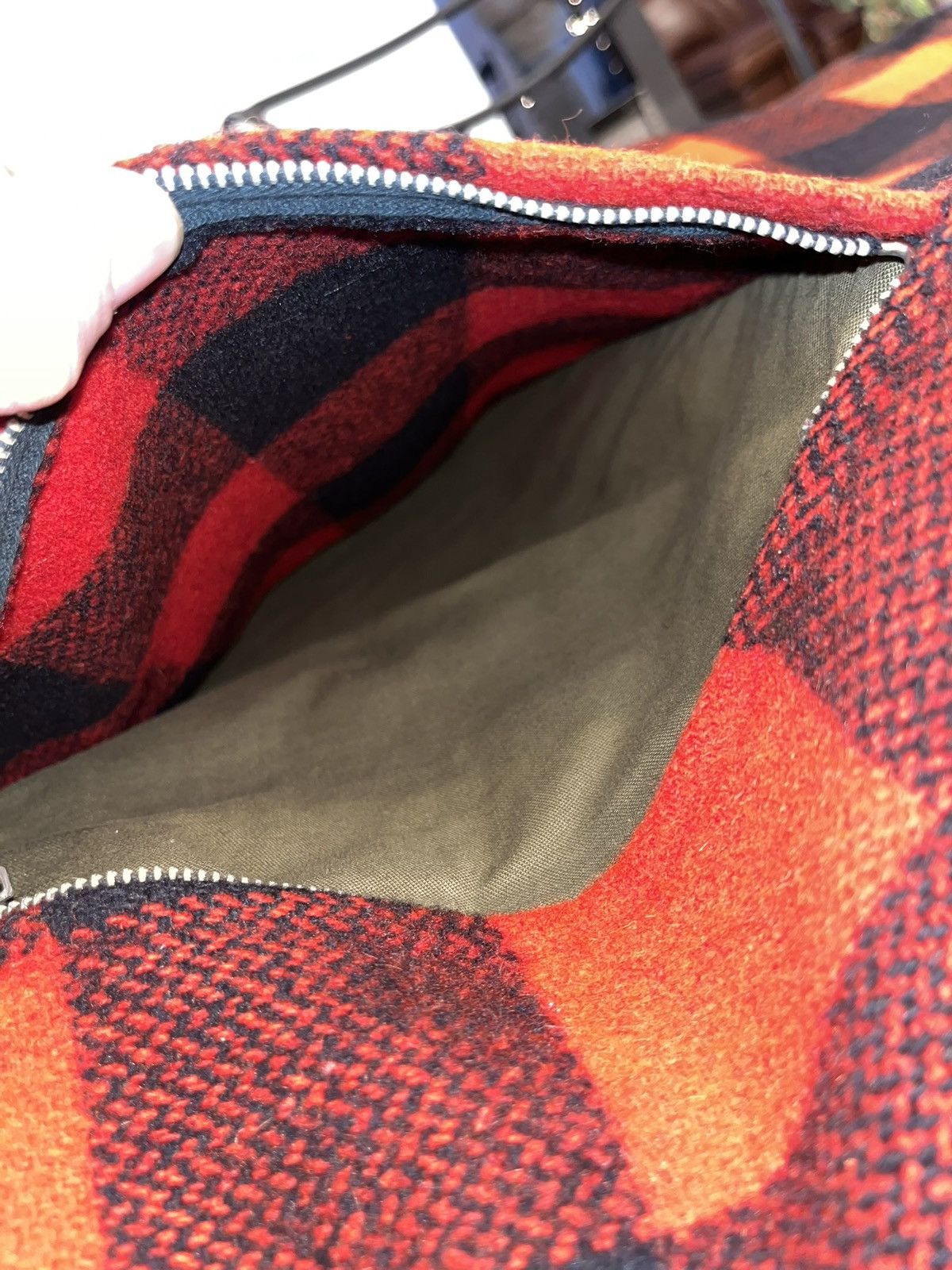 Other 50s/60s Vintage Lined Wool Buffalo Check Workwear Jacket 46 Size US M / EU 48-50 / 2 - 14 Thumbnail