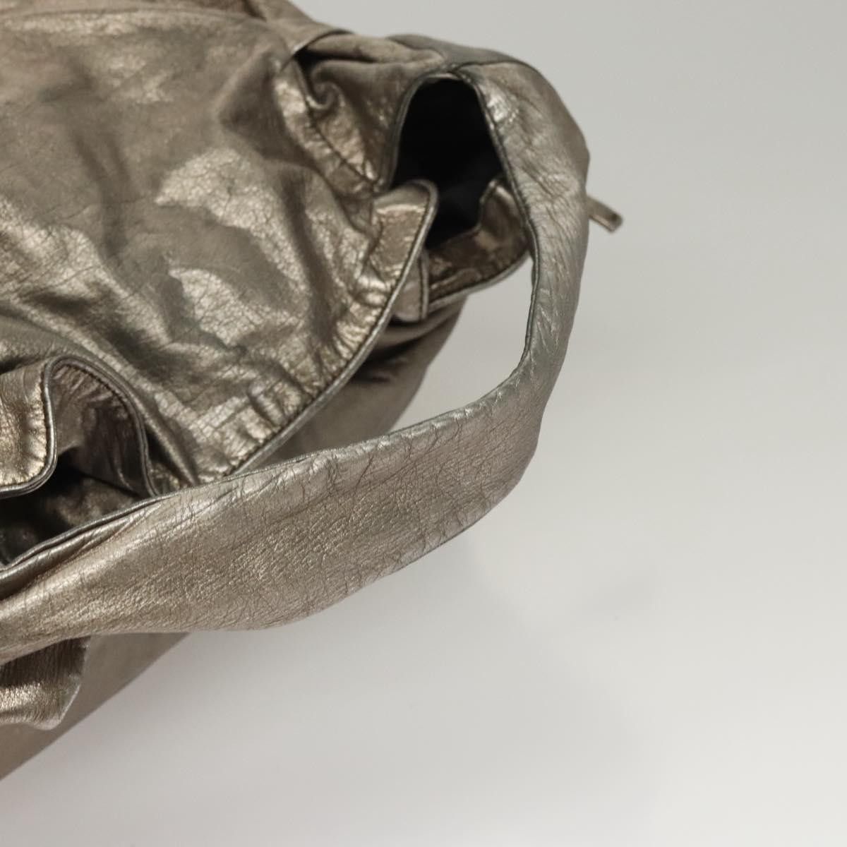 Gucci GUCCI Shoulder Bag Leather Silver Gold Size ONE SIZE - 7 Thumbnail