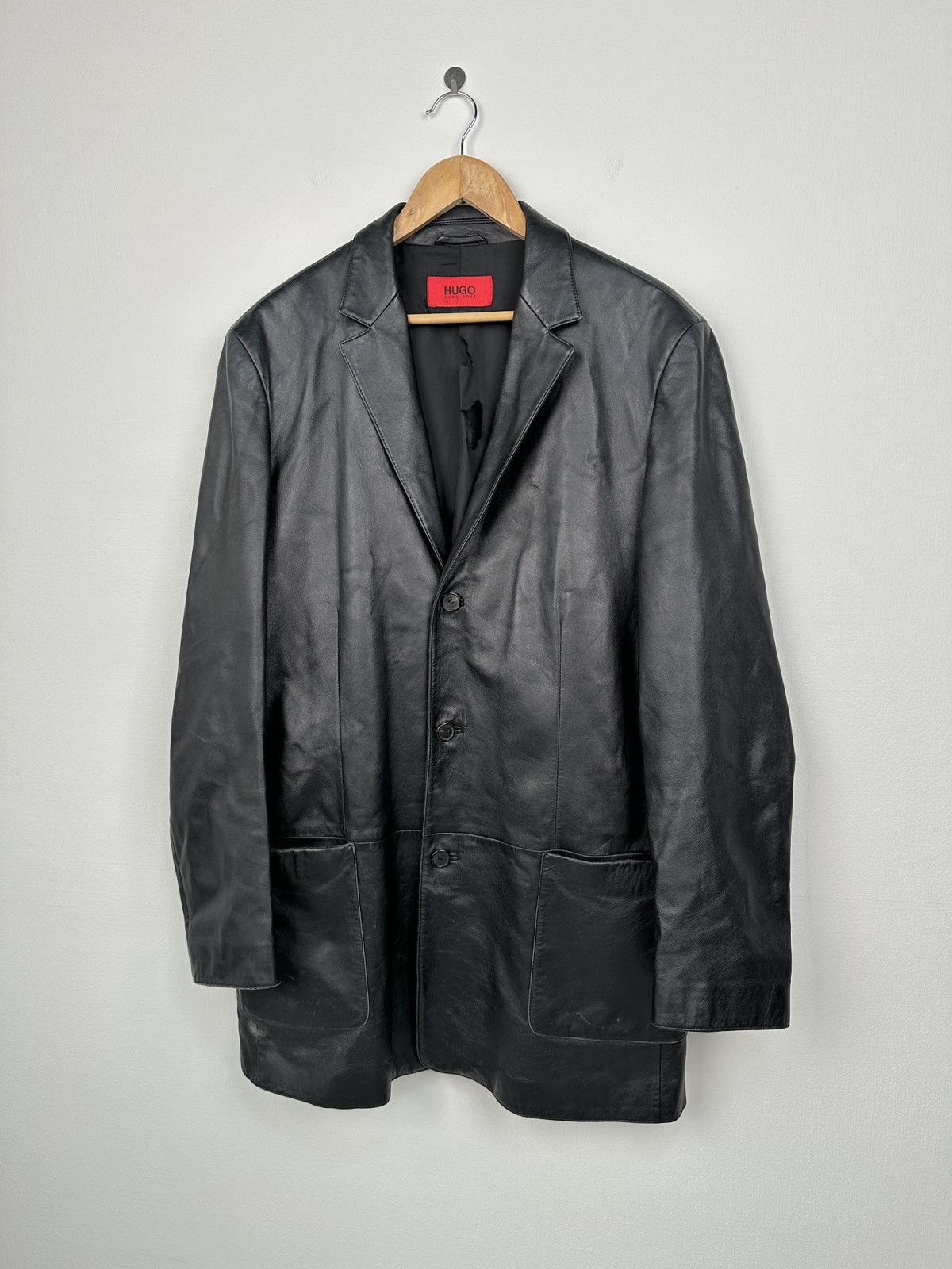 Hugo Boss × Luxury × Vintage Vintage HUGO BOSS Louis Leather