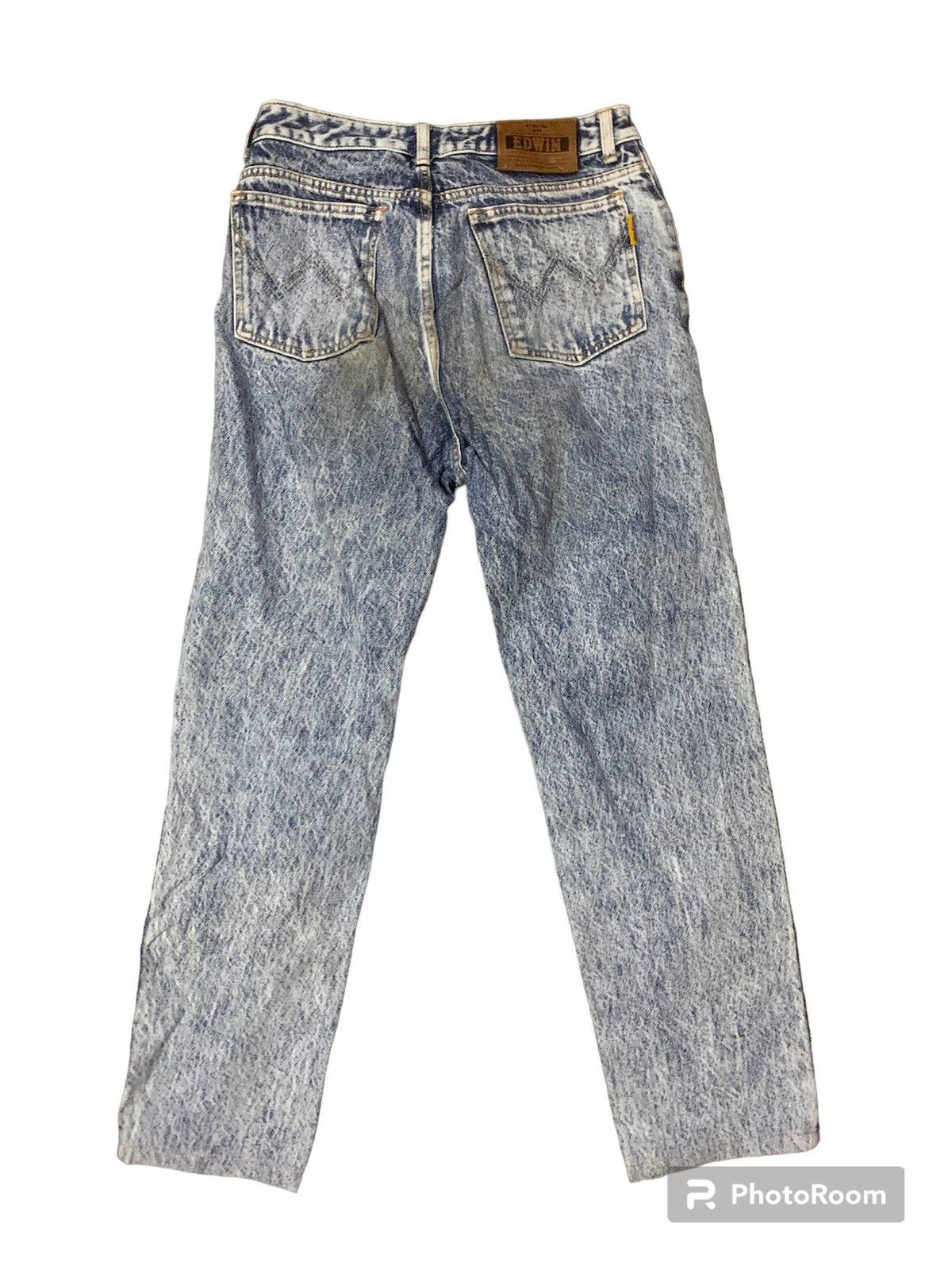 Edwin Edwin Acid Wash Flare Denim Jeans Size US 31 - 2 Thumbnail