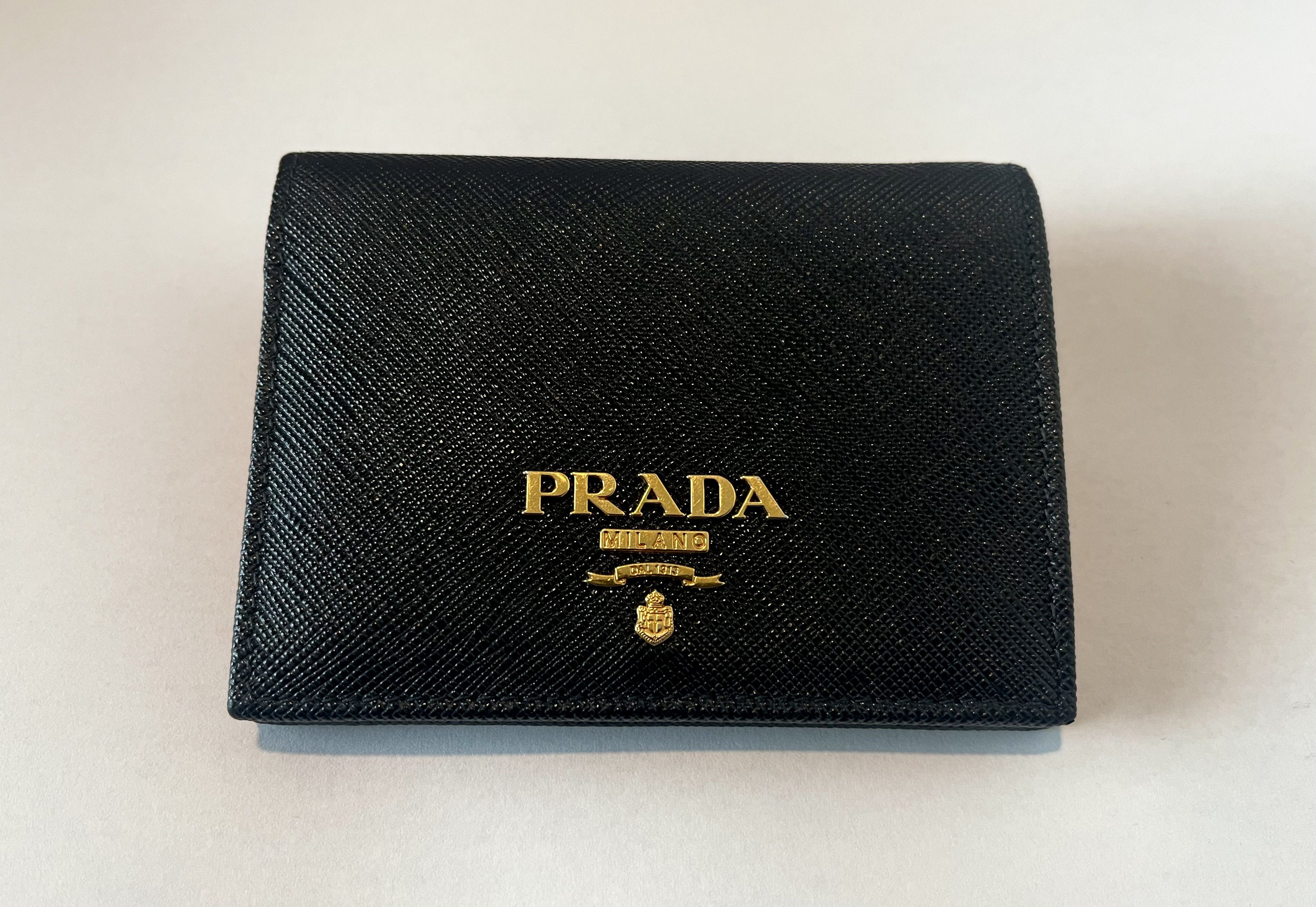 Prada Small Saffiano Leather Wallet Size ONE SIZE - 1 Thumbnail