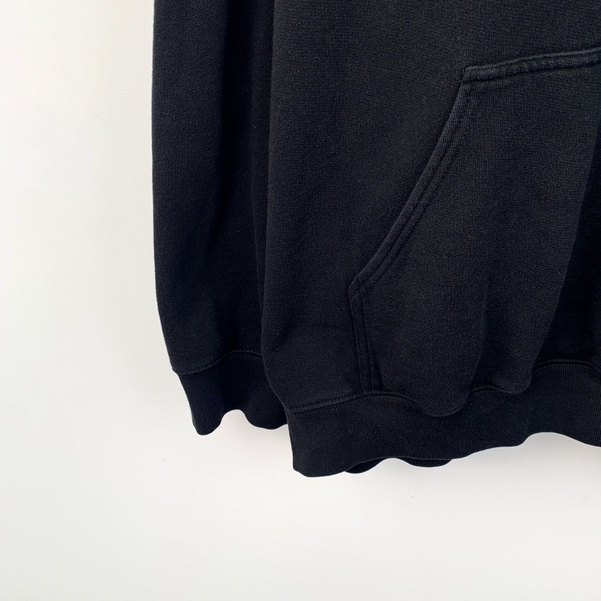 Balenciaga Balenciaga Black Tassel Print Cotton Hooded Sweatshirt Size US XS / EU 42 / 0 - 4 Thumbnail