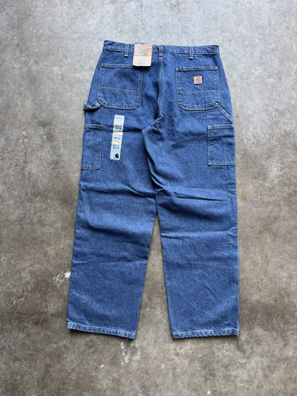 Carhartt × Vintage Vintage 1990’s Deadstock NWT Carhartt Denim Double Knees Size US 34 / EU 50 - 5 Thumbnail