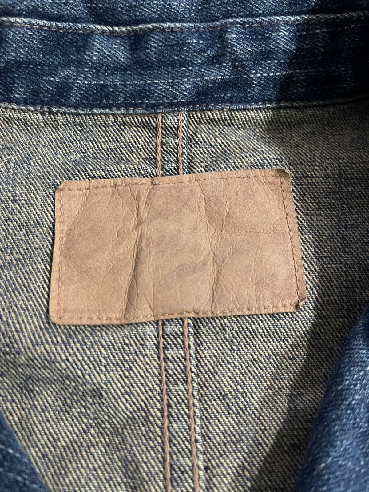 Vintage VINTAGE HIKORY CHORE DENIM JACKET Size US L / EU 52-54 / 3 - 21 Thumbnail