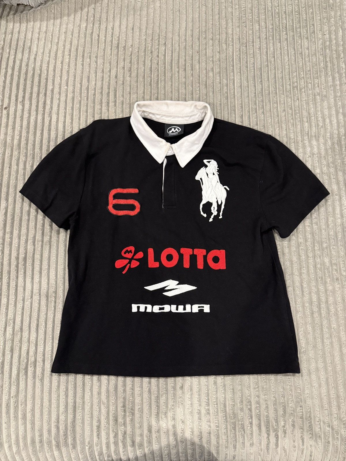 Mowalola Mowalola Atlanta Lotta Polo Shirt | Grailed