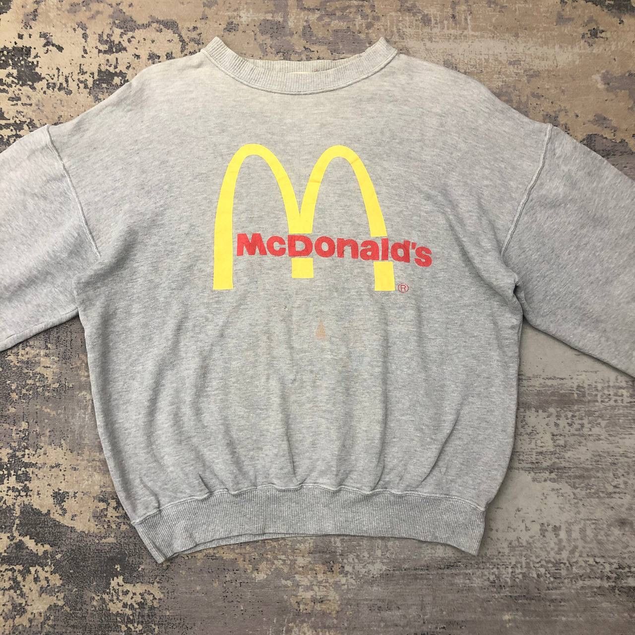 Vintage Y712. VTG SUN FADED MC DONALD SWEATSHIRTS Size US L / EU 52-54 / 3 - 1 Thumbnail
