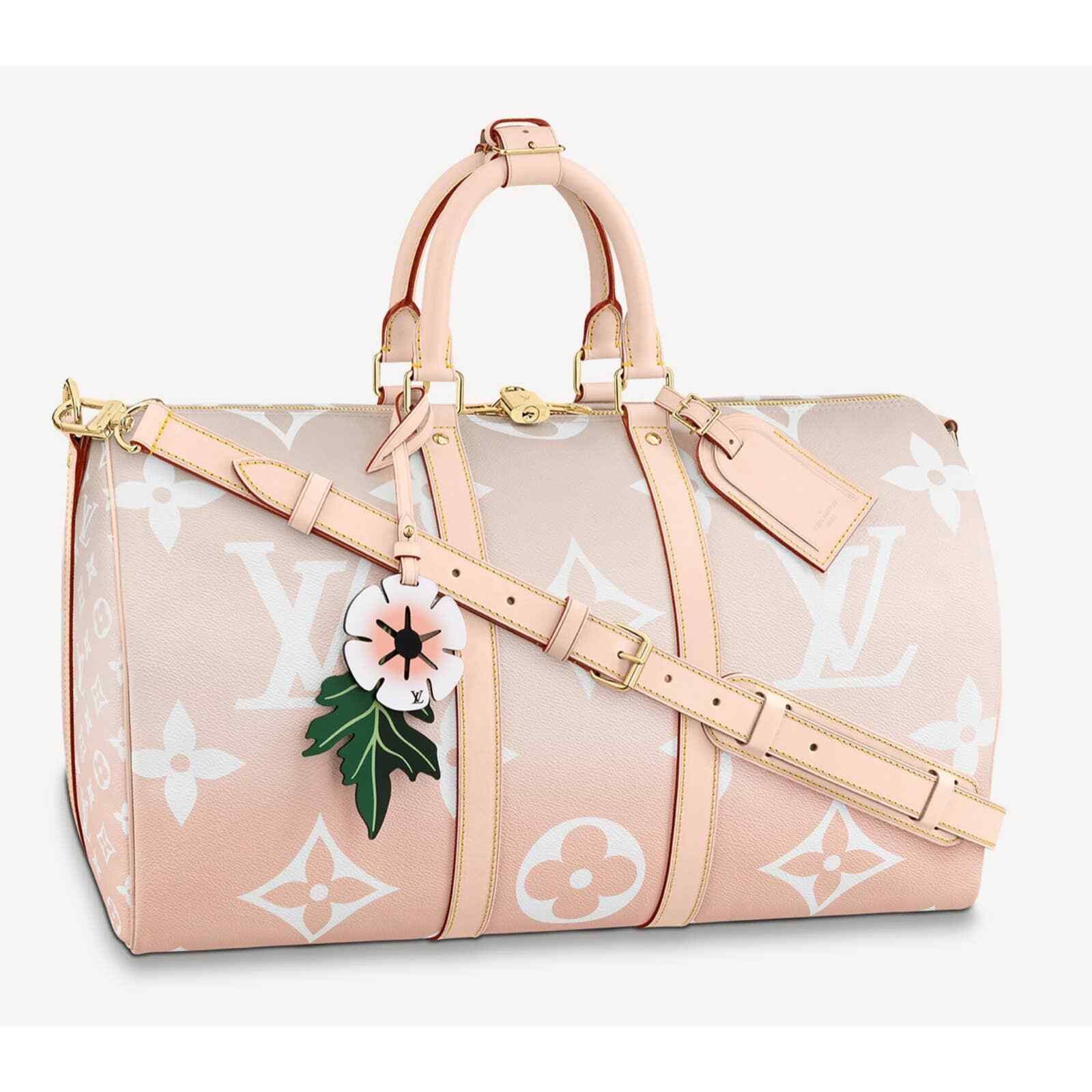 Louis Vuitton Louis Vuitton Bandouliere 45 Giant Logo Brume Travel Bag Size ONE SIZE - 2 Thumbnail