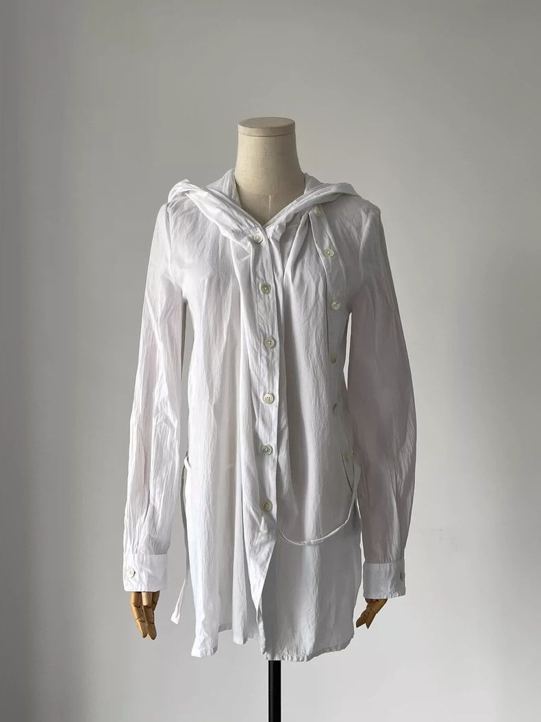 Ann Demeulemeester Ann Demeulemeester Double-breasted Shirt Size XS / US 0-2 / IT 36-38 - 2 Thumbnail