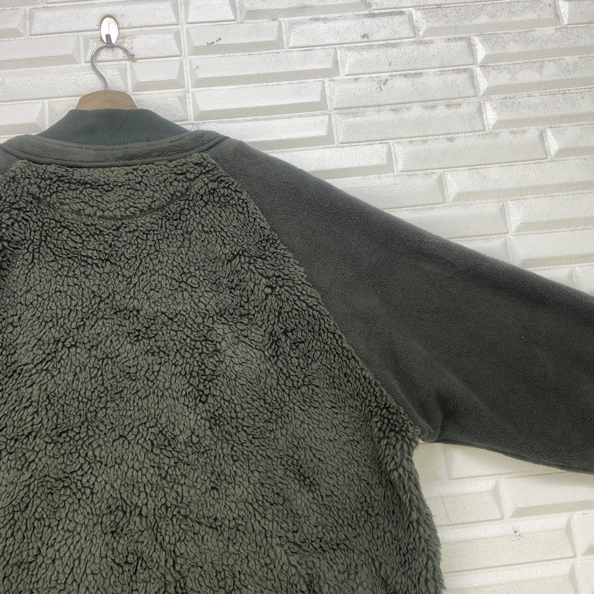 Uniqlo × White Mountaineering White Mountaineering Uniqlo Patchwork Fleece Sherpa Jacket Size US M / EU 48-50 / 2 - 11 Thumbnail
