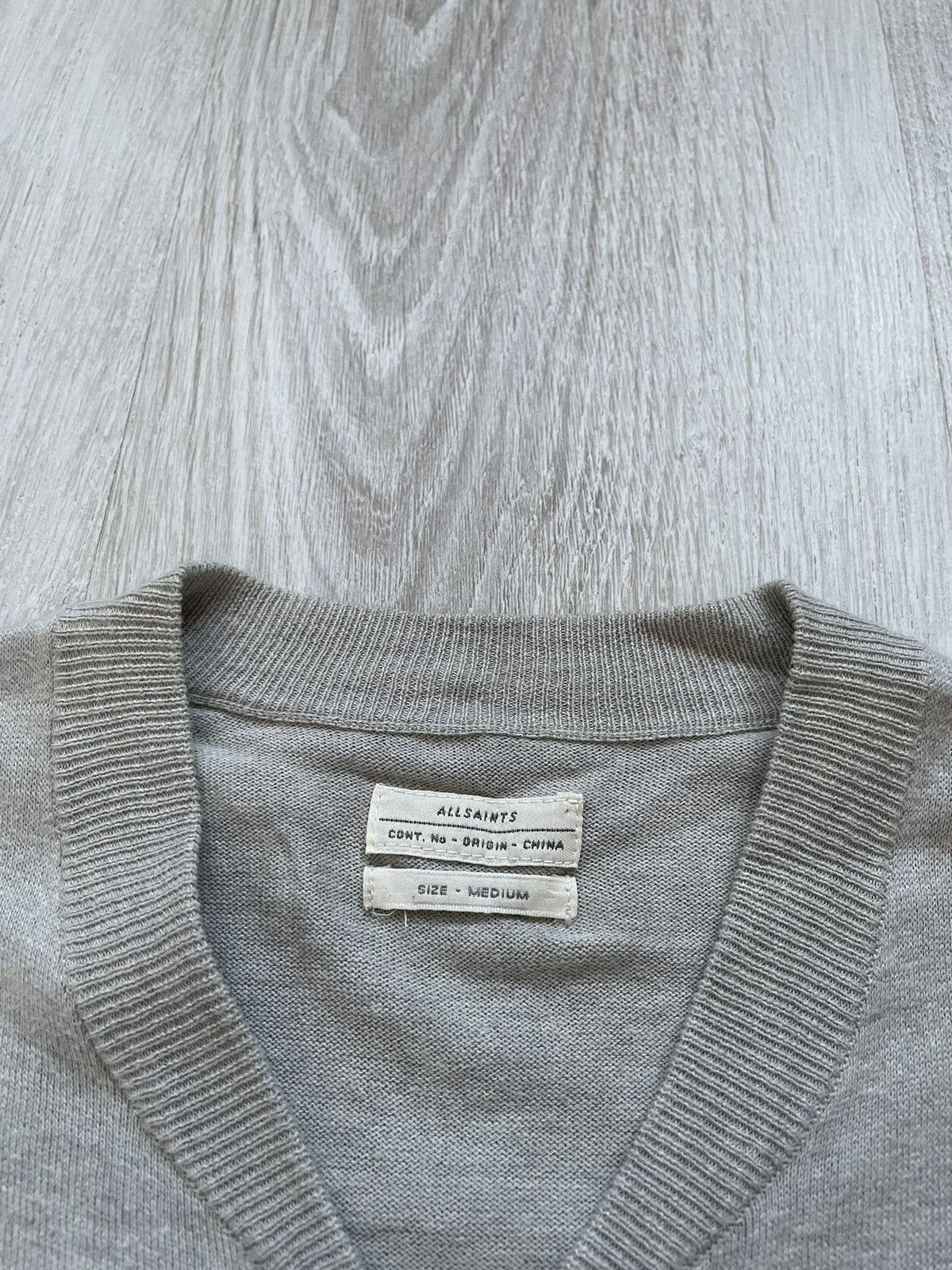 Allsaints × Designer × Japanese Brand All Saints Light Bomber Cardigan Full Zip Pullover Size US M / EU 48-50 / 2 - 6 Thumbnail