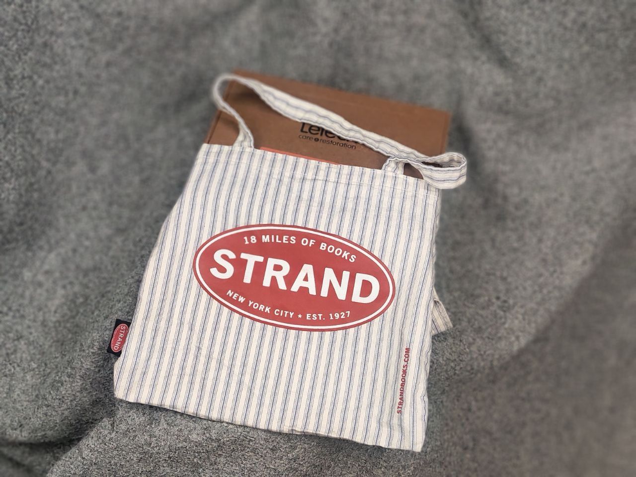 Vintage Strand 18 miles of books New York Design Shopper Tote Bag Size ONE SIZE - 14 Thumbnail