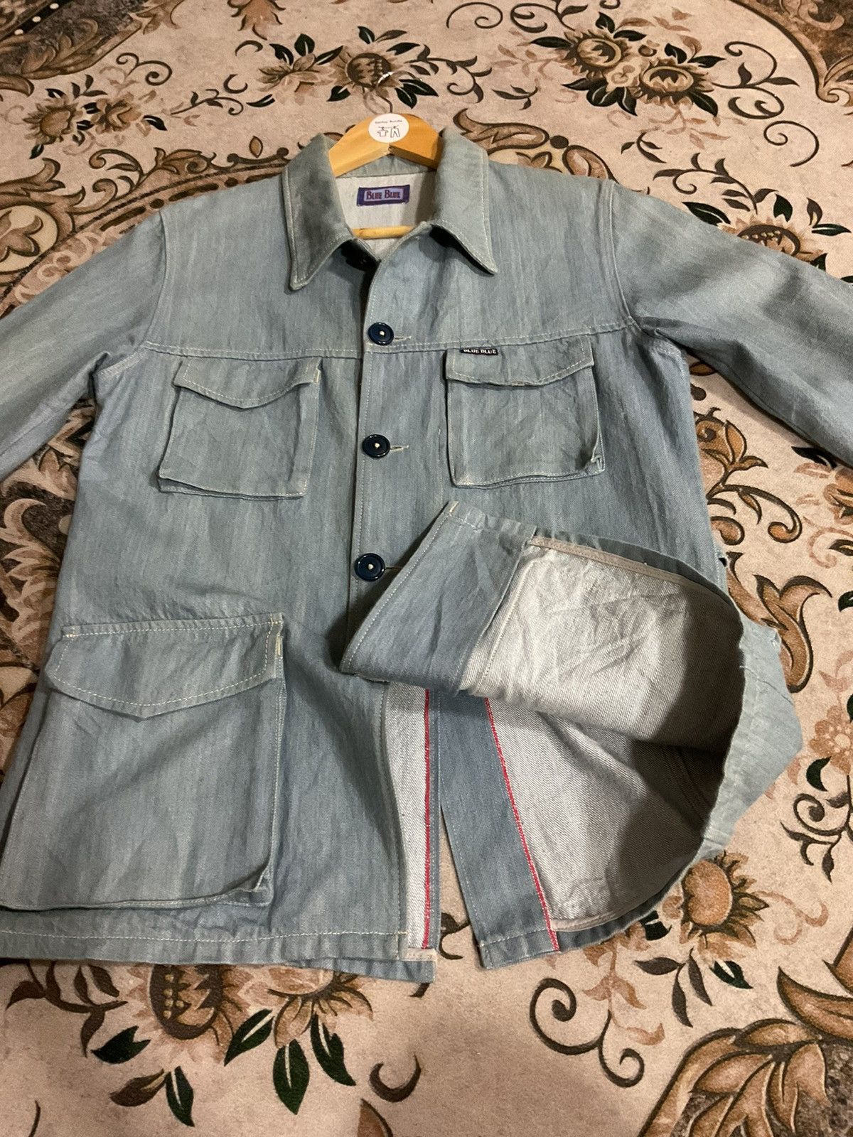 Blue Blue Japan Blue blue x HR market x selvadge Size US S / EU 44-46 / 1 - 4 Thumbnail
