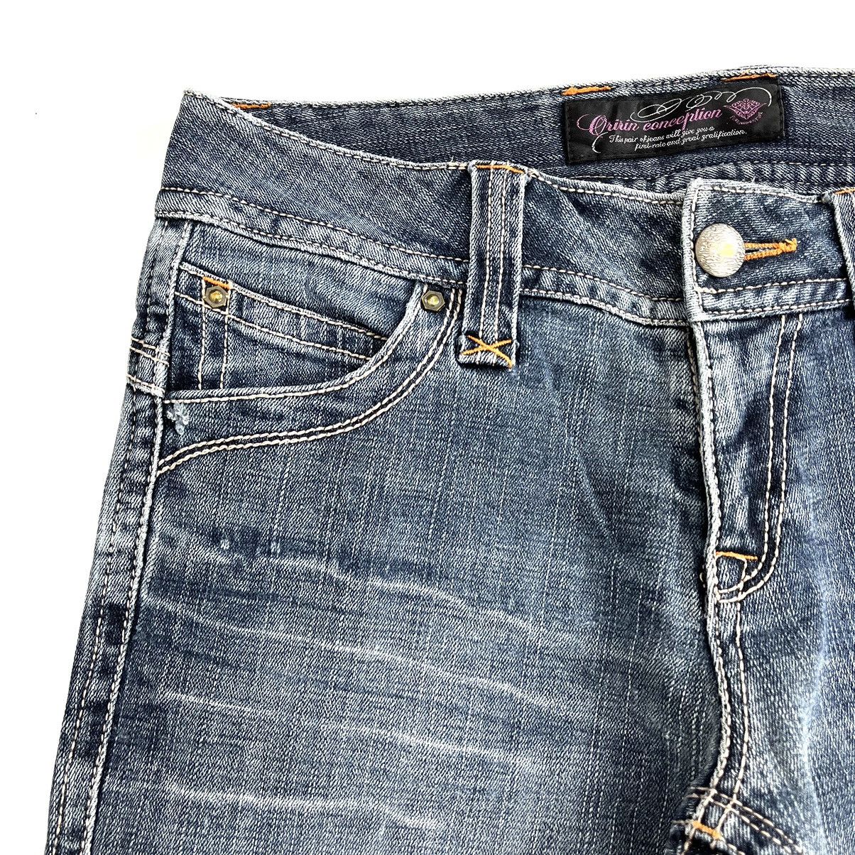 If Six Was Nine × Japanese Brand × Le Grande Bleu (L.G.B.) Oririn Conception Flared Jeans Bootcut Denim Pants Size US 30 / EU 46 - 9 Thumbnail