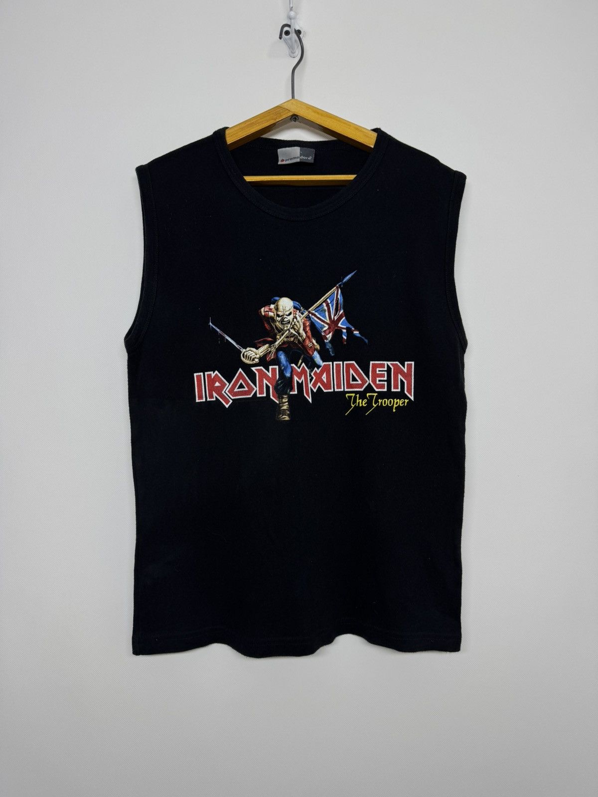 Iron Maiden Vintage Y2k T Shirt Sleeveless Iron Maiden 90’s Size US L / EU 52-54 / 3 - 2 Thumbnail