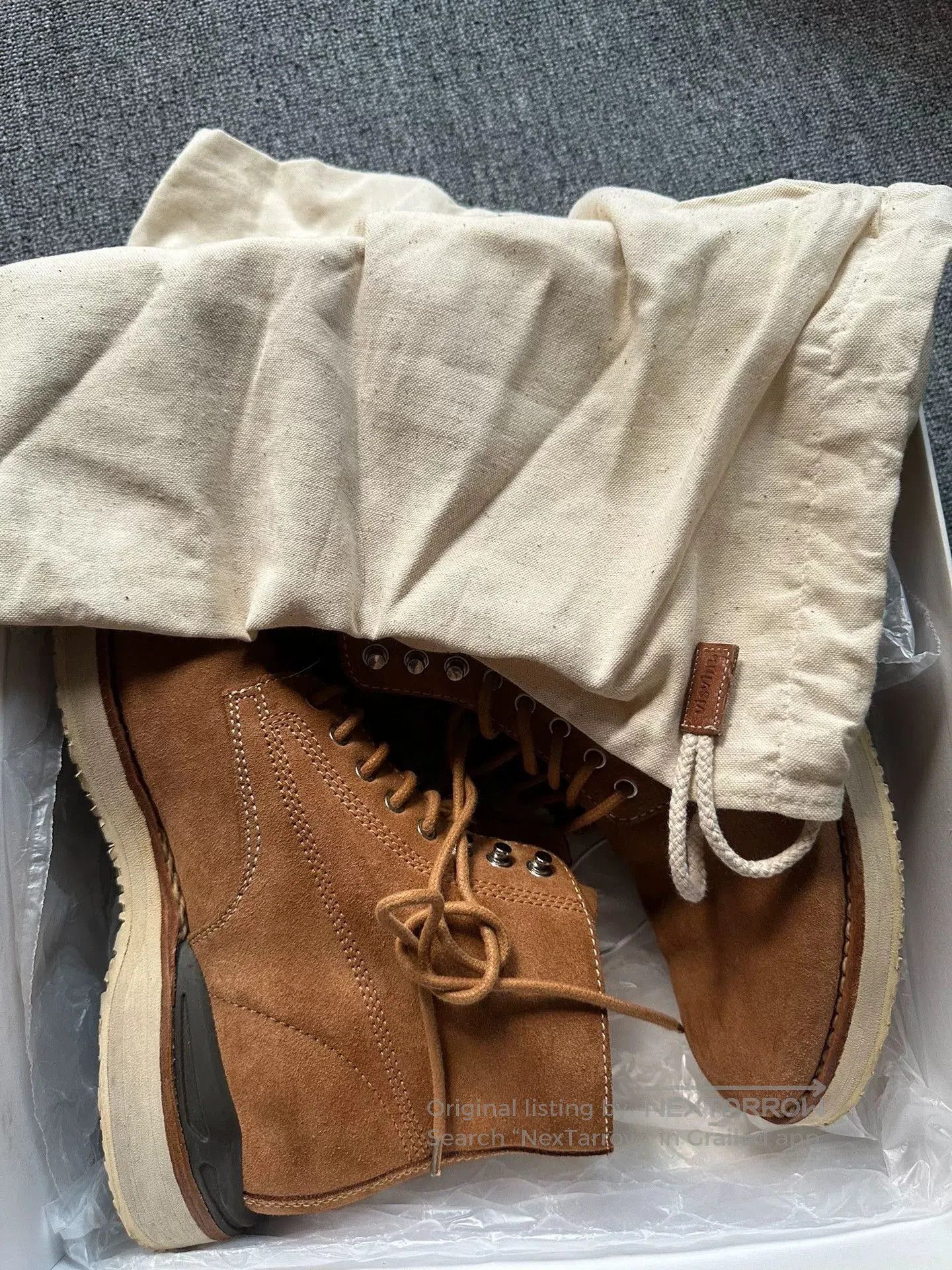 Visvim visvim Virgil boots in tan suede. Size US 11 / EU 44 - 5 Thumbnail
