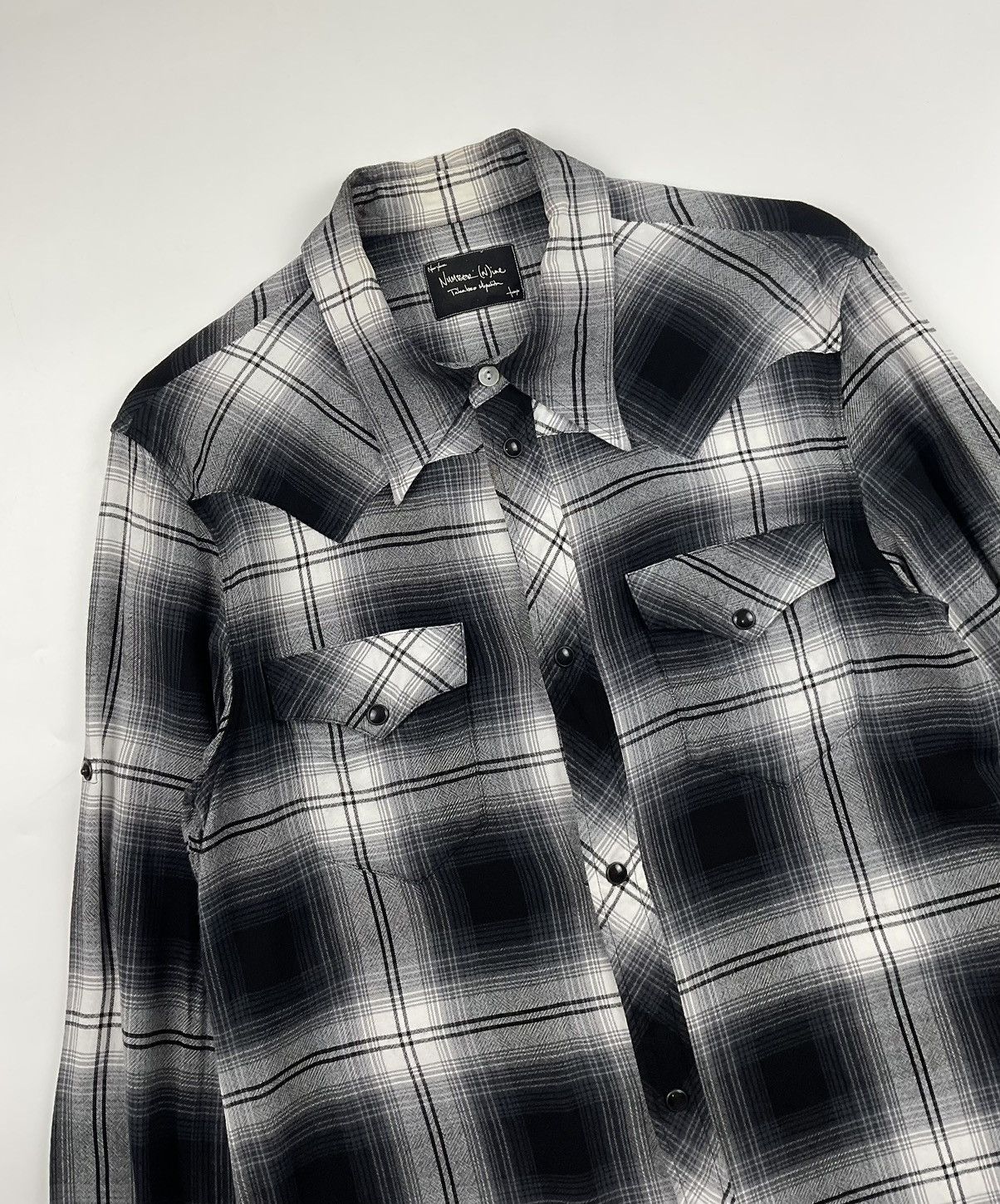 Number (N)ine Number (N)ine S/S'07 Western Plaid Shirt Size US S / EU 44-46 / 1 - 6 Thumbnail