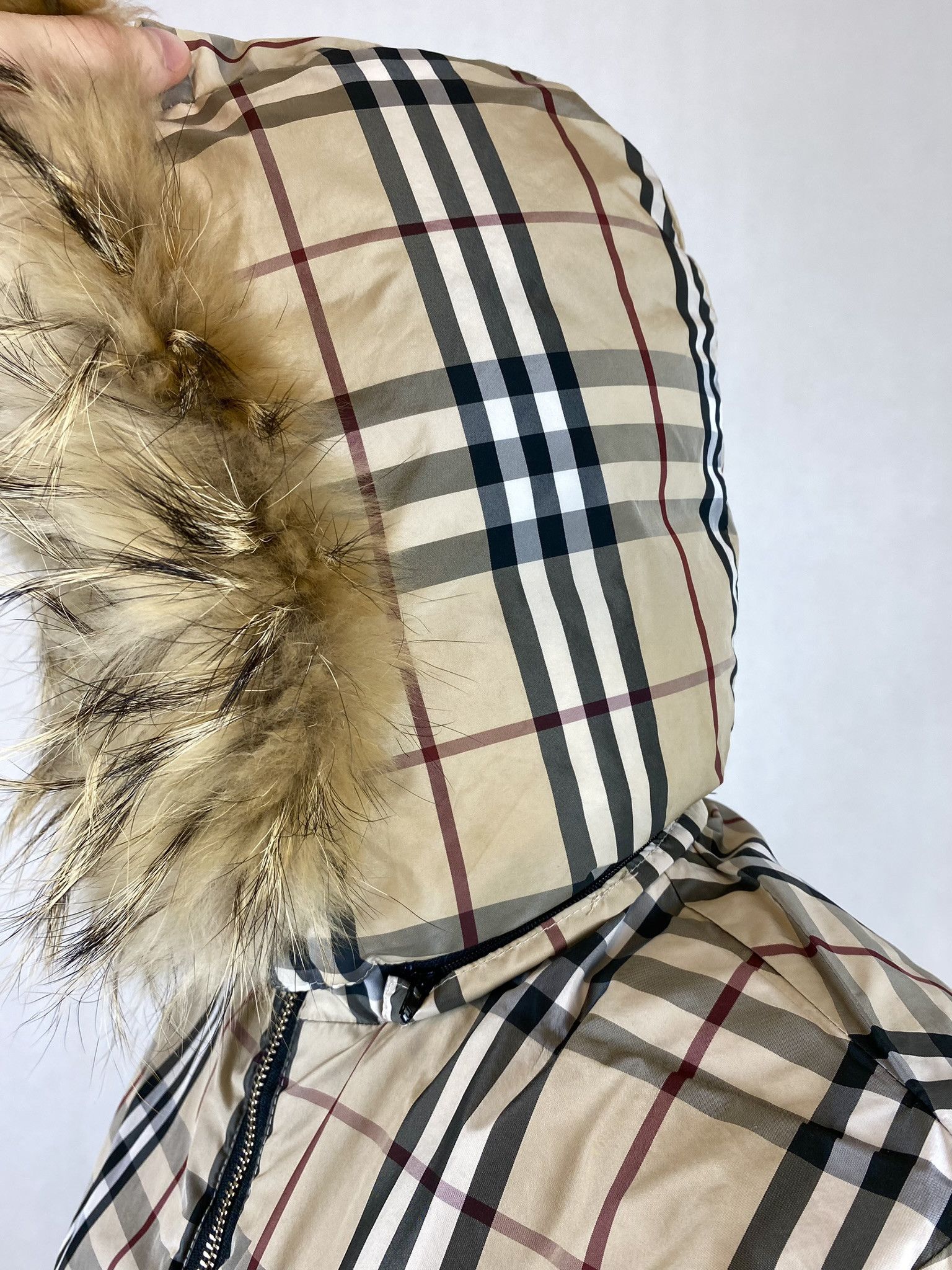Burberry × Designer Burberry reversible jacket nova check two sided puffer Size L / US 10 / IT 46 - 18 Thumbnail