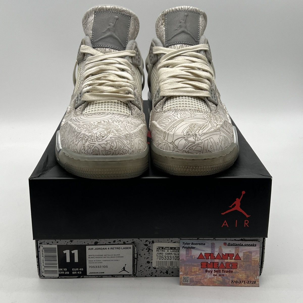 Jordan Brand Air Jordan 4 30th Anniversary Size US 11 / EU 44 - 2 Thumbnail
