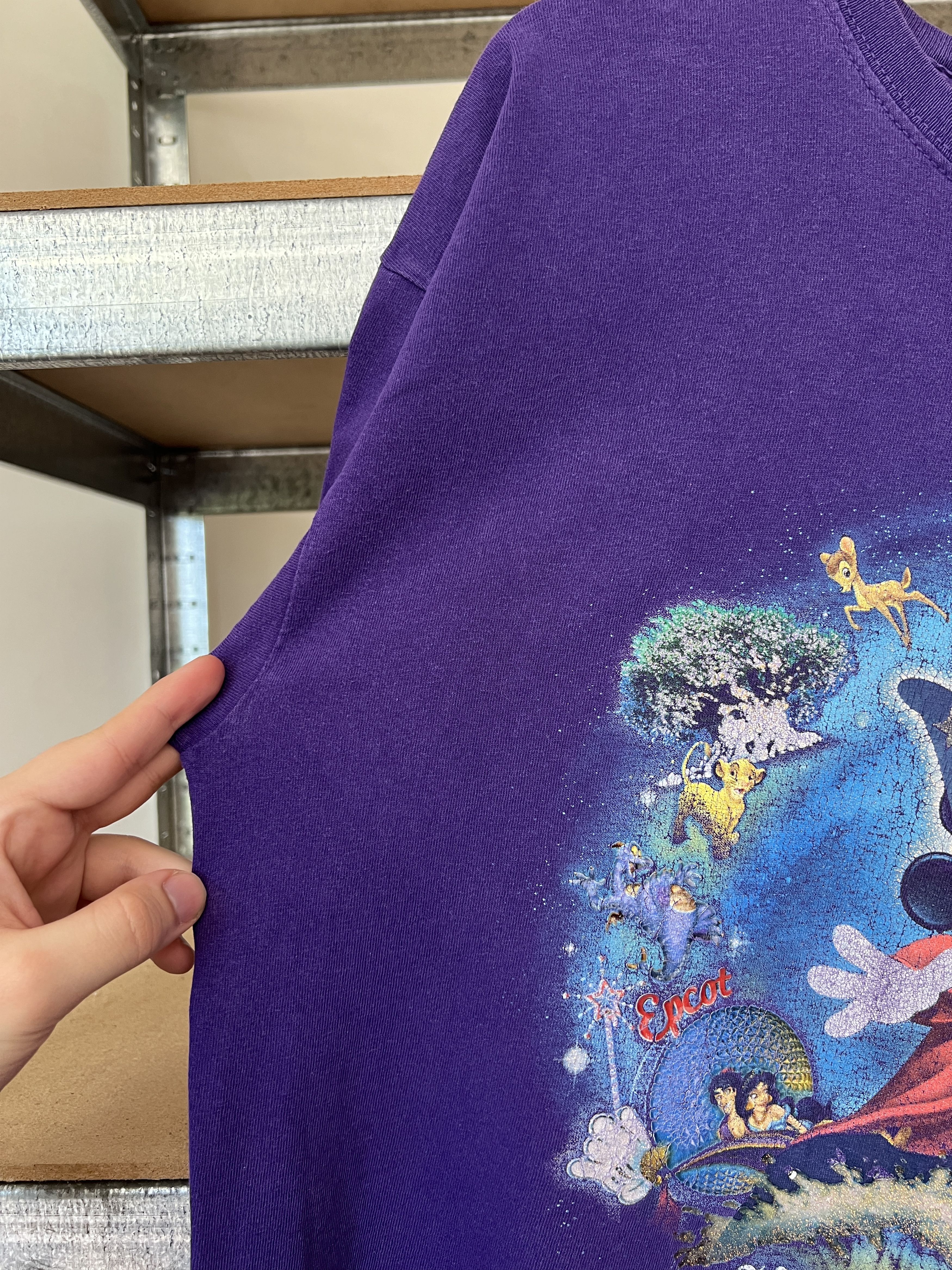 Cartoon Network Vintage 90s Walt Disney World Cartoons Disneyland T-shirt Size US L / EU 52-54 / 3 - 4 Thumbnail