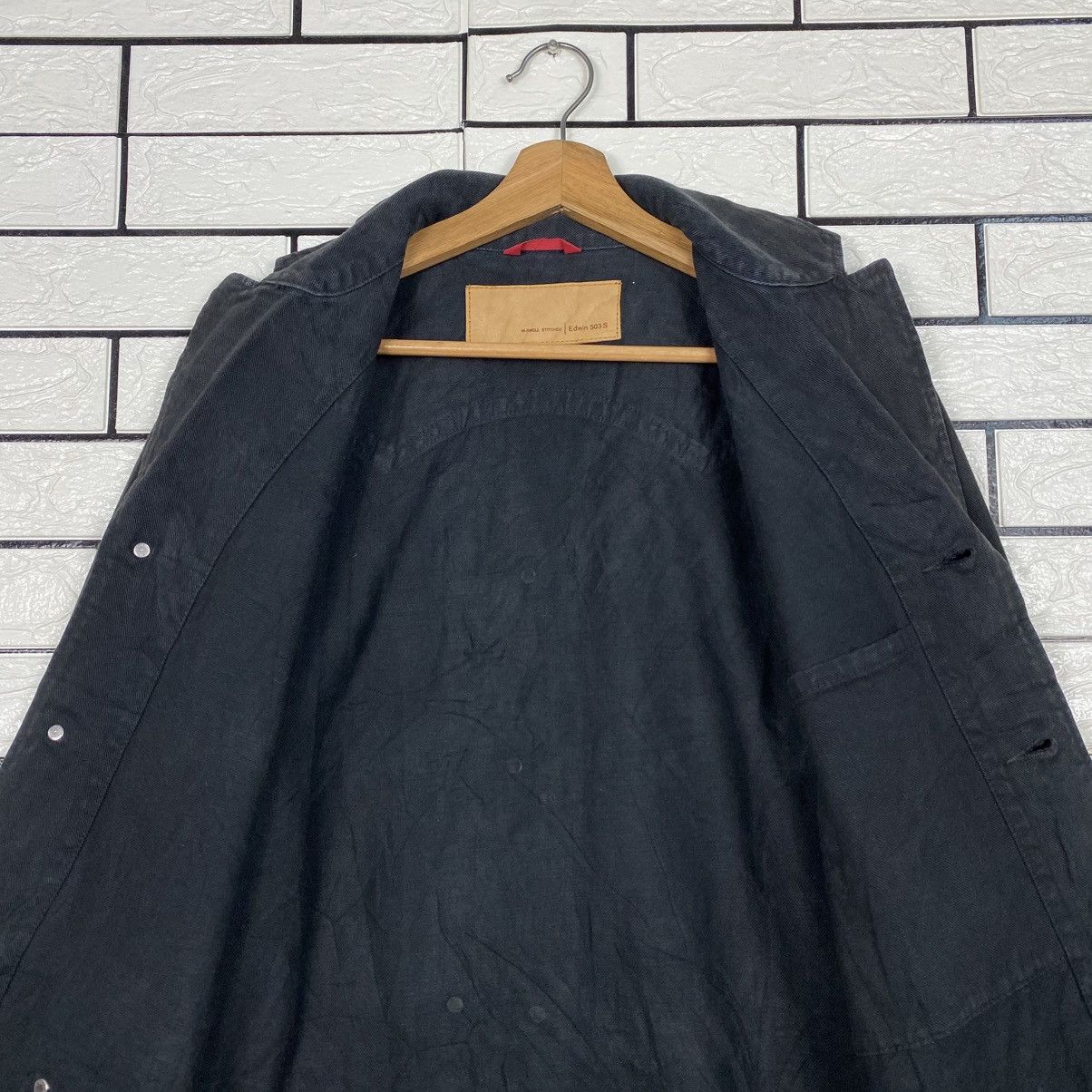 Japanese Brand 📌Vintage Chore Jacket Edwin 503 Duck Canvas Size US S / EU 44-46 / 1 - 15 Thumbnail