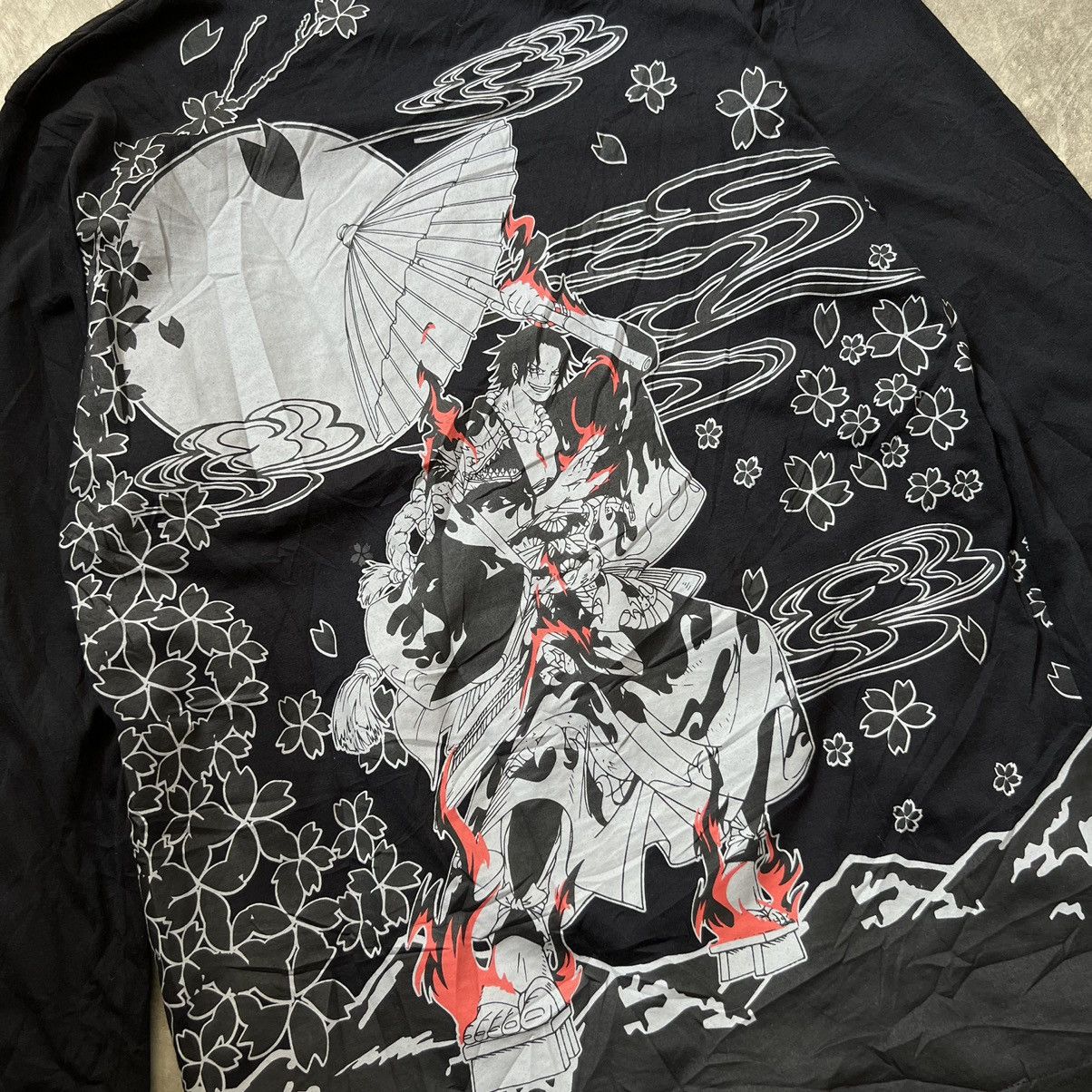 Anime Legend of One Piece His Source of Power is Bonds ACE shirt Size US M / EU 48-50 / 2 - 3 Thumbnail