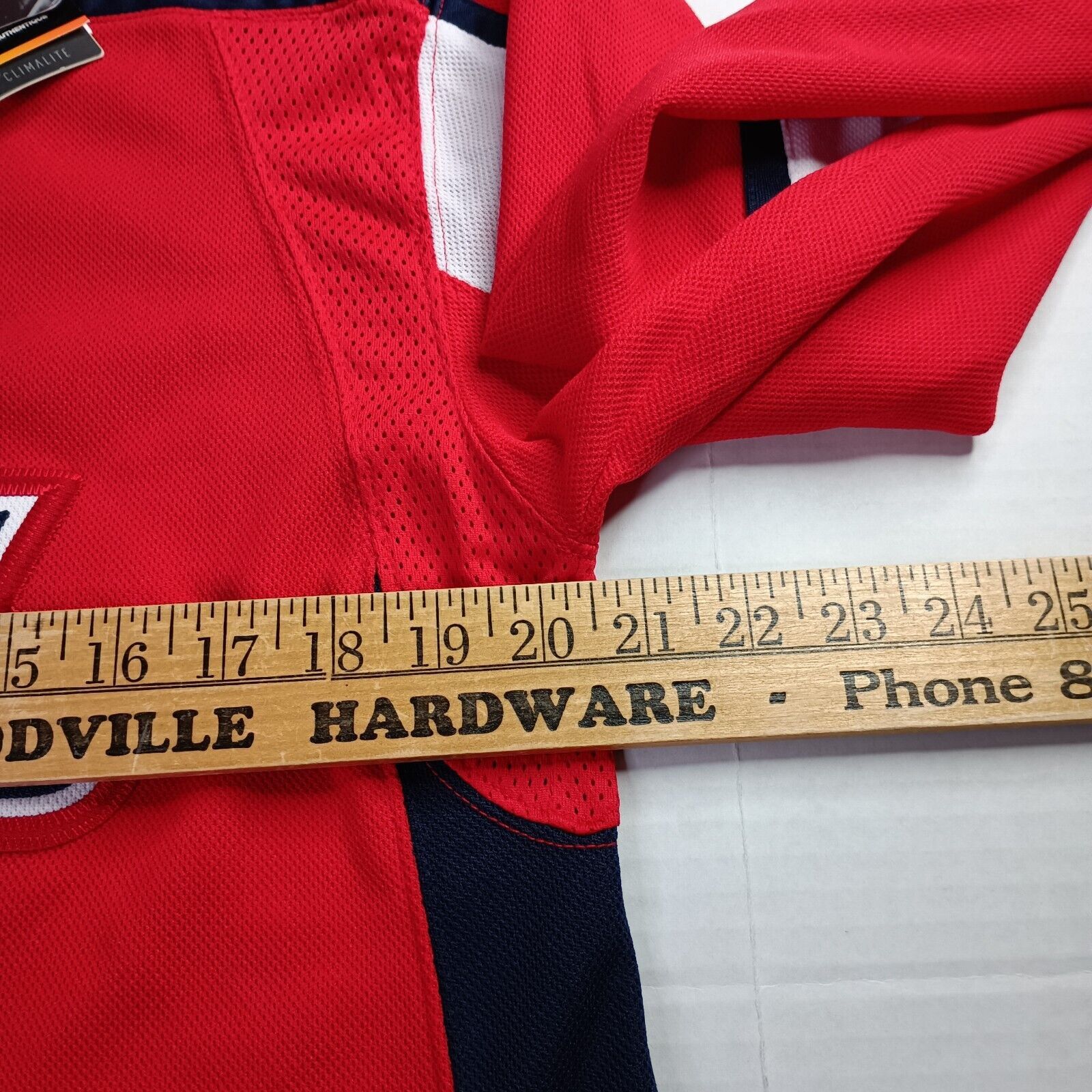 Adidas Adidas Authentic Washington Capitals Jersey Men's Size 46 Size US S / EU 44-46 / 1 - 6 Thumbnail