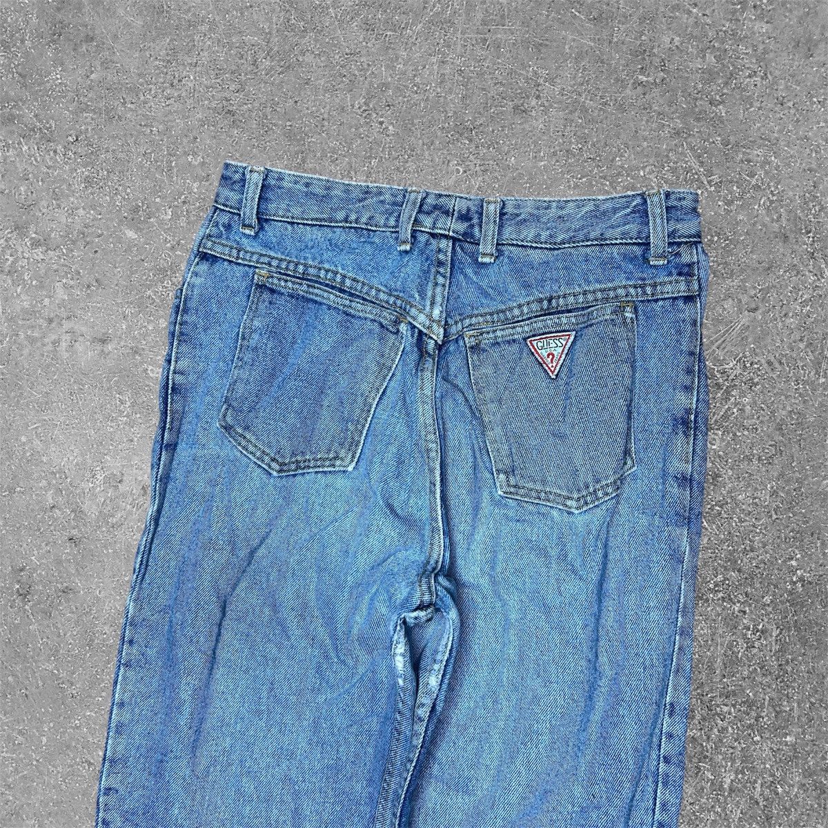 Guess × Vintage Vintage VTG 90s Guess Georges Marciano Ankle Zipper Jeans 28 Size 28" / US 6 / IT 42 - 5 Thumbnail