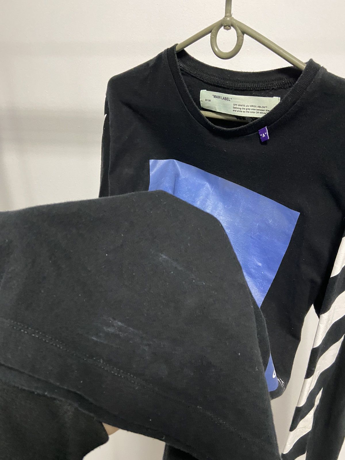 Off-White × Vintage Off white business casual vintage big print sweatshirt Size US M / EU 48-50 / 2 - 8 Thumbnail