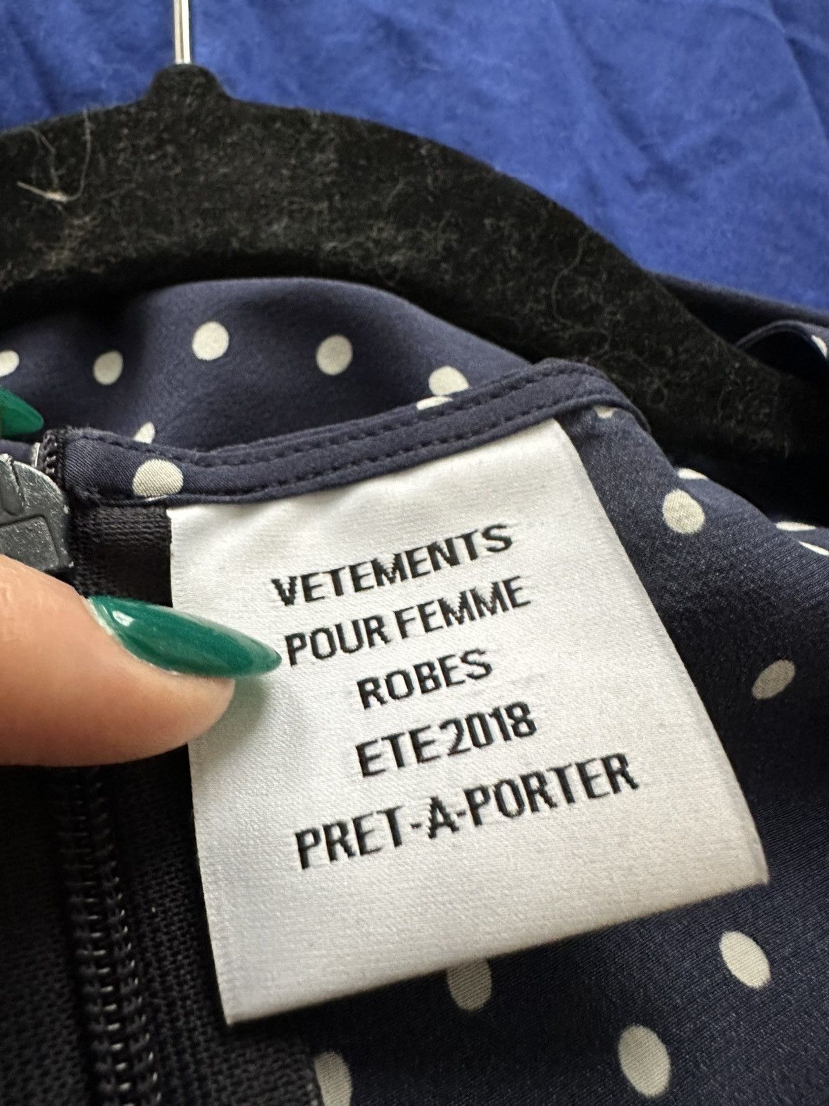Vetements Vetements 2018 Marine Emoji Dress Size S Size S / US 4 / IT 40 - 8 Thumbnail