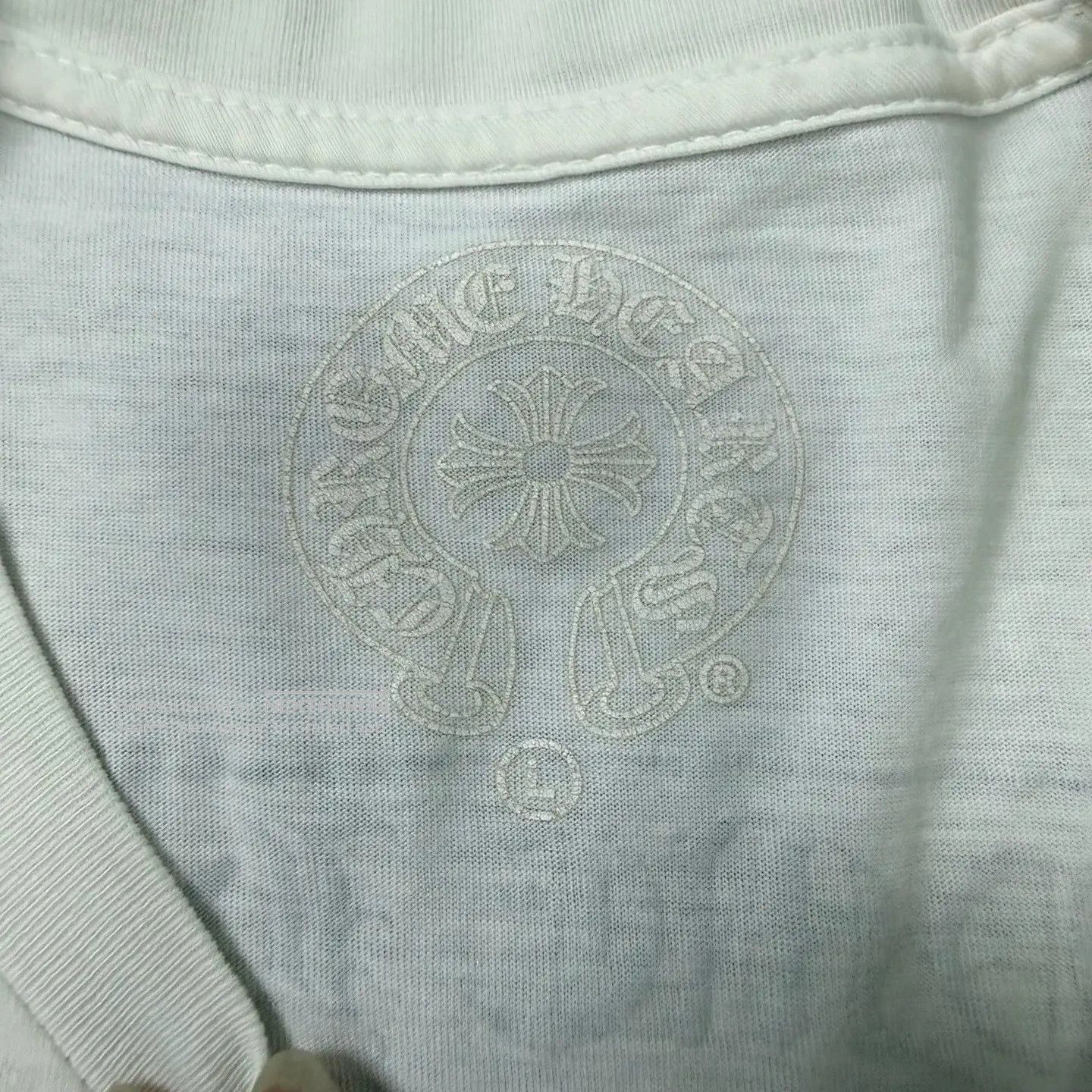 Chrome Hearts White Mainline Ss Tee L 95 New, Men's — image 4 of 6