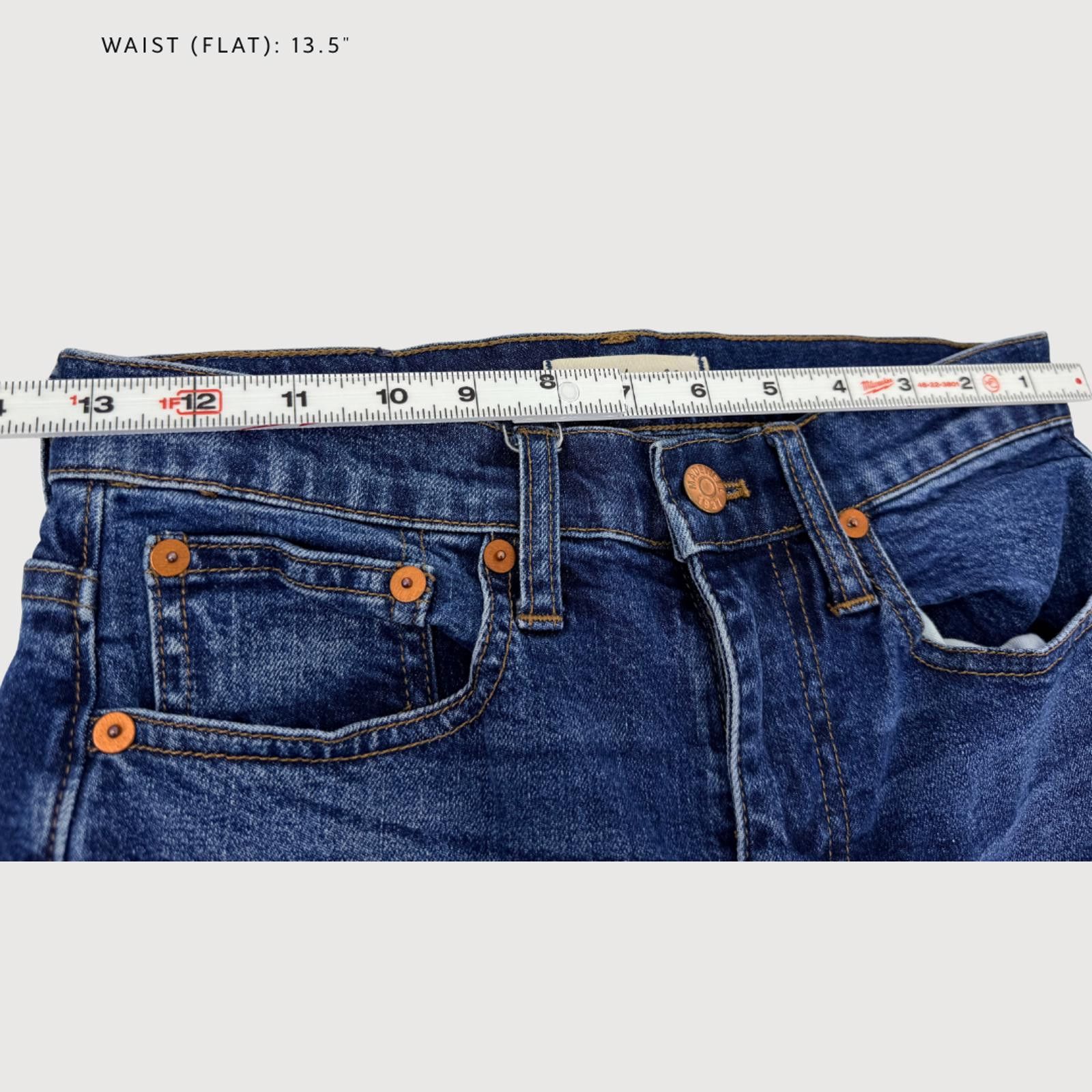 Madewell Madewell Cruiser Straight Jeans Dark Wash 25 High Rise Size 25" / US 0 / IT 36 - 7 Thumbnail