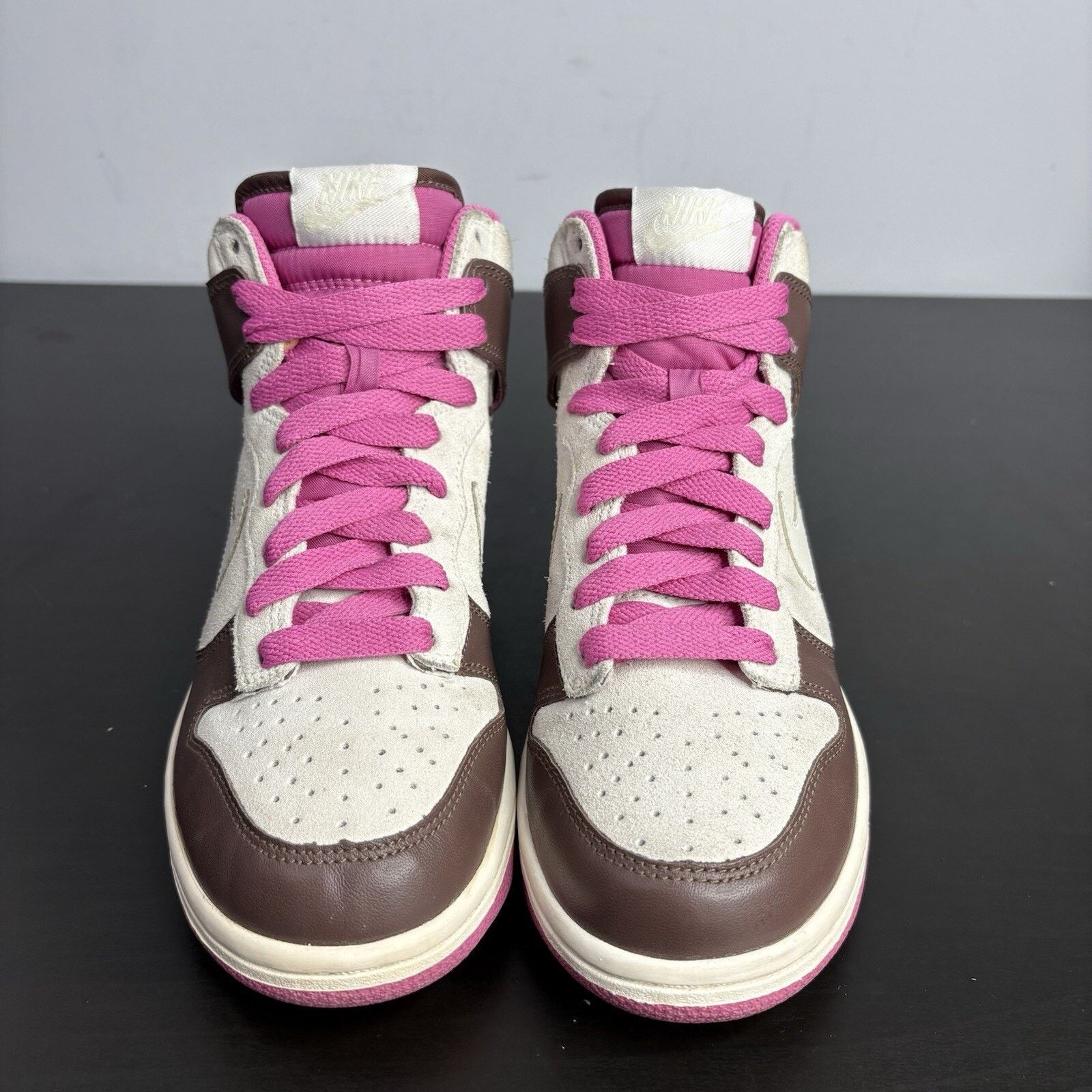 Nike Size 6.5 Women's - Nike Dunk High White Chocolate Pink W Size US 6.5 / IT 36.5 - 2 Thumbnail
