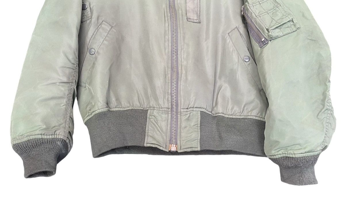 Vintage Vintage🔥MA-1 PRACT Bomber Jacket Size US M / EU 48-50 / 2 - 4 Thumbnail