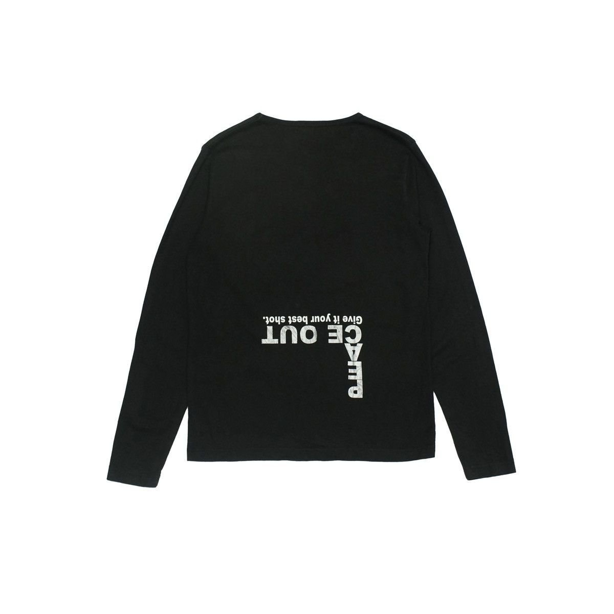 Beauty Beast *NoTariff Semantic Design Rhinestone LS T-Shirt Size US L / EU 52-54 / 3 - 6 Thumbnail