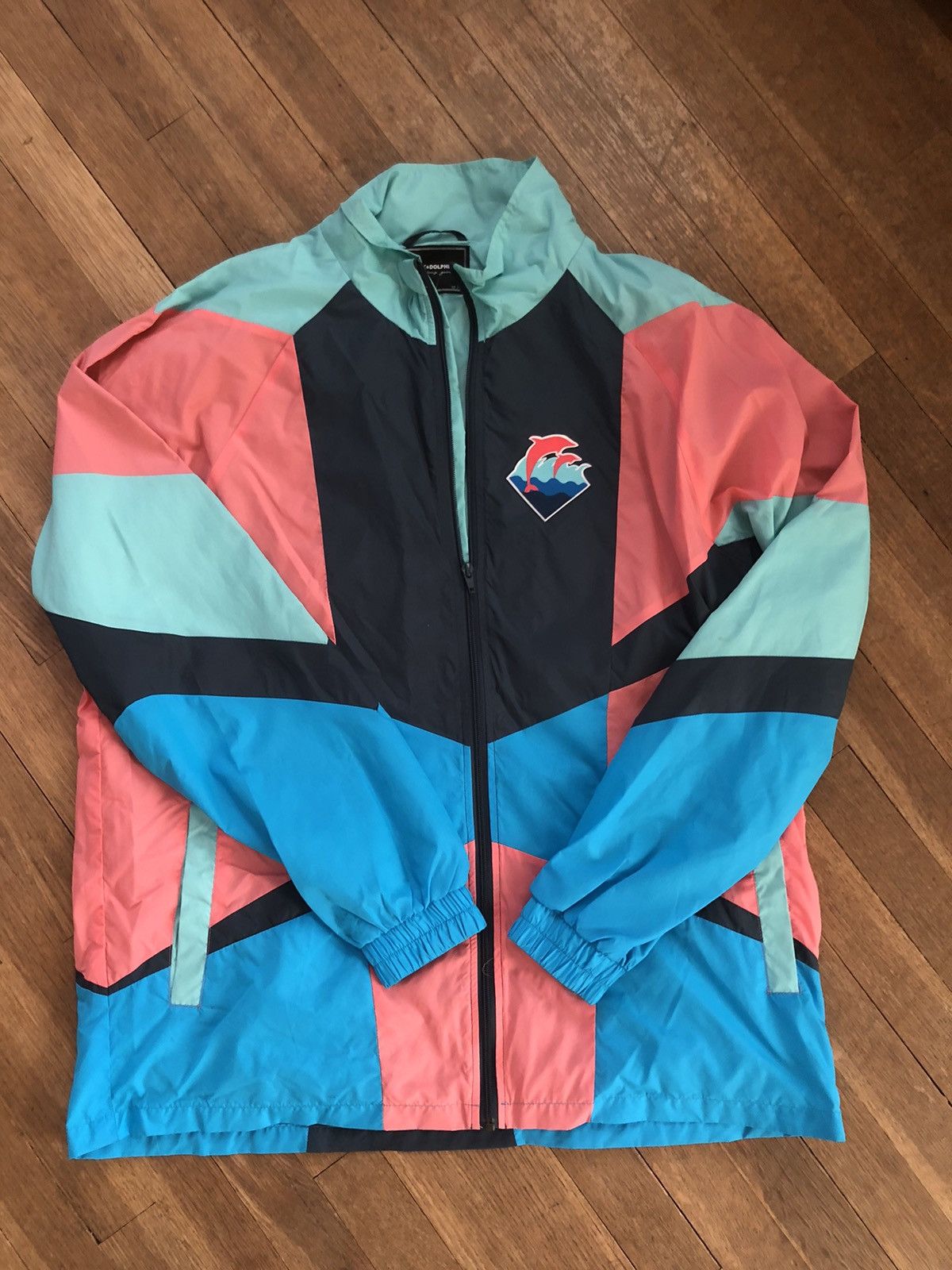 Pink dolphin windbreaker hotsell