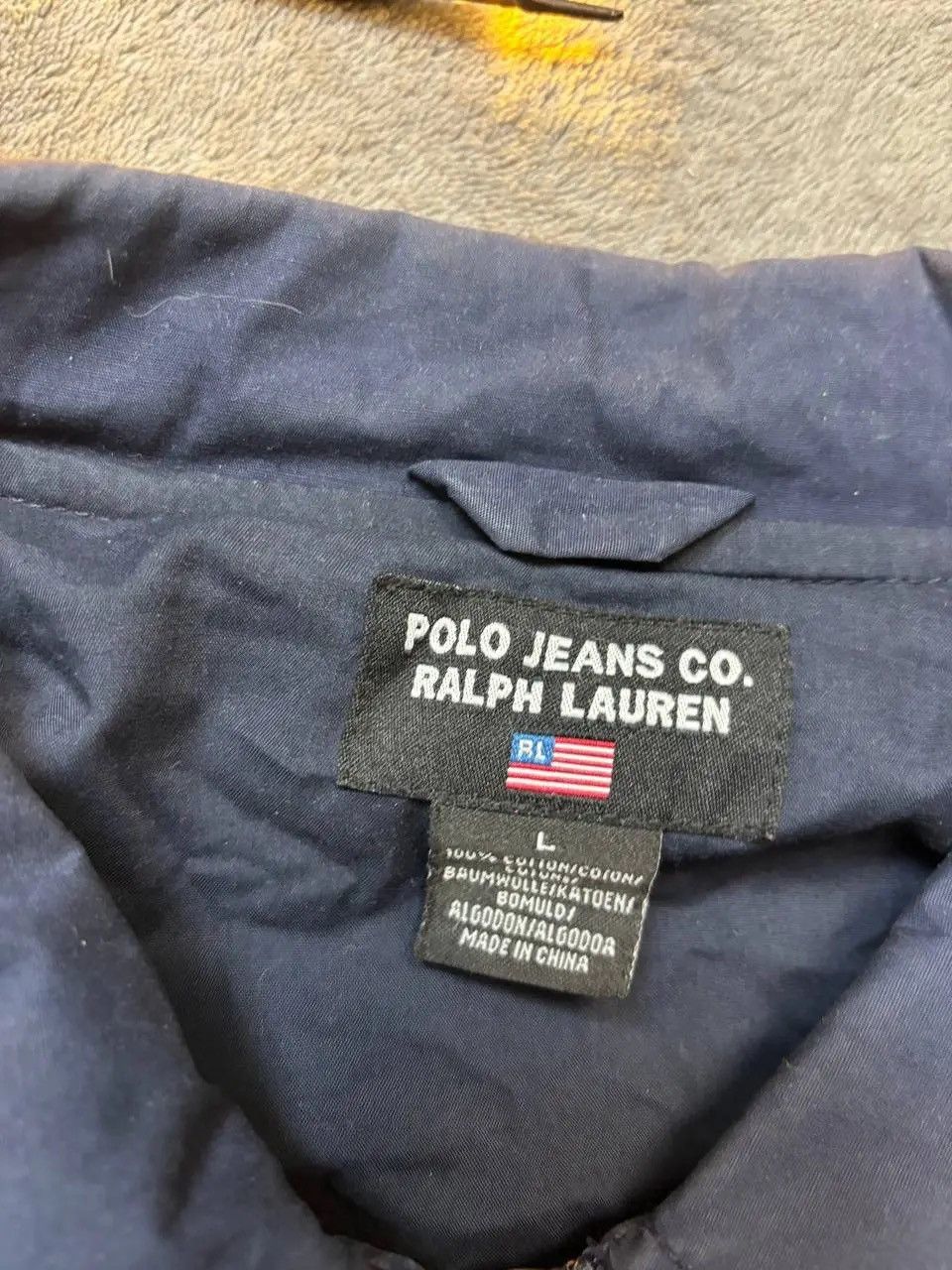 Polo Ralph Lauren × Vintage Vintage Polo Ralph Lauren sport custom faded flame jacket Size US L / EU 52-54 / 3 - 13 Thumbnail