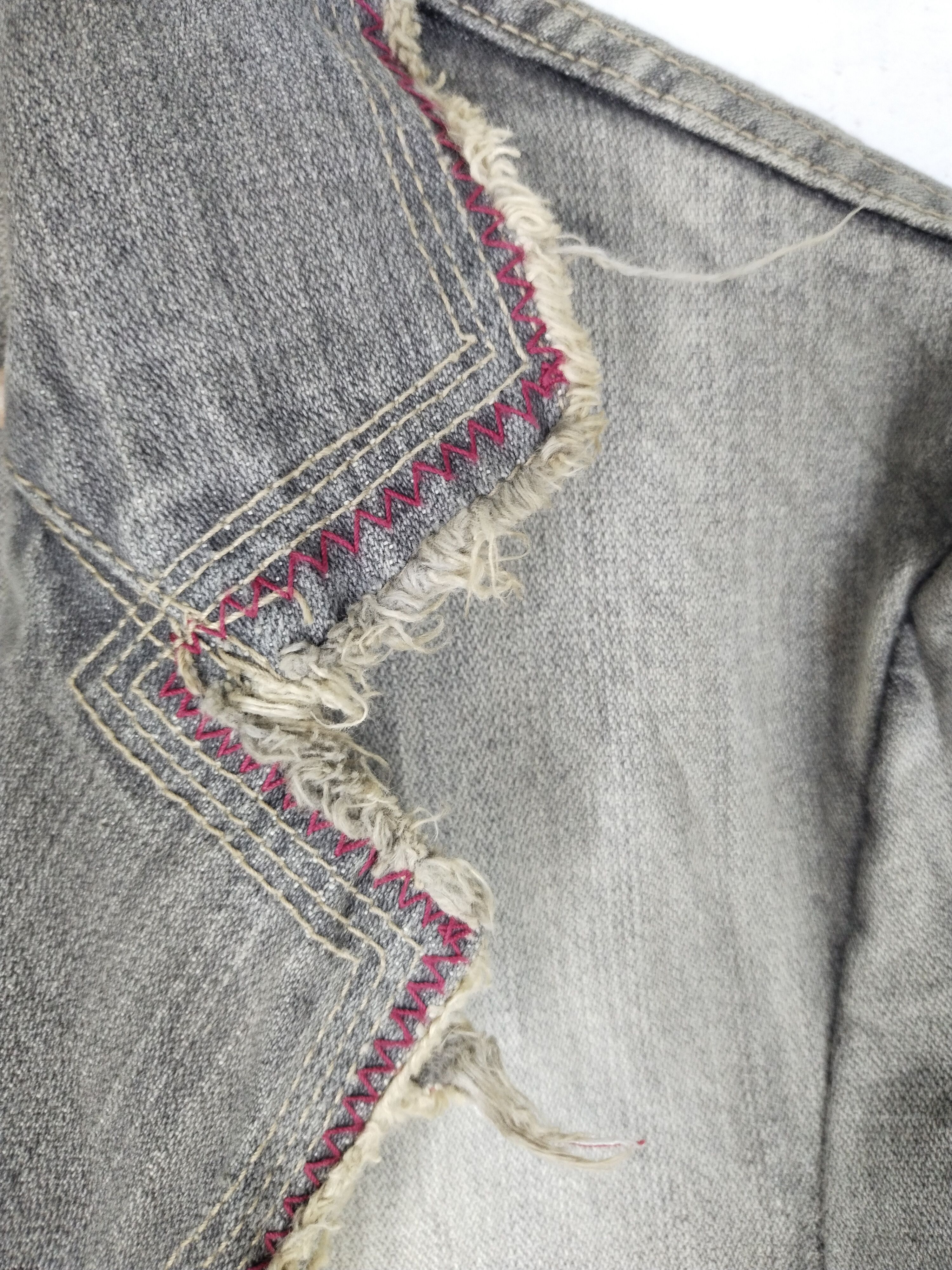 If Six Was Nine × Vintage Vintage Point Loma Denim Distressed Faded Jacket Rare Size US M / EU 48-50 / 2 - 8 Thumbnail